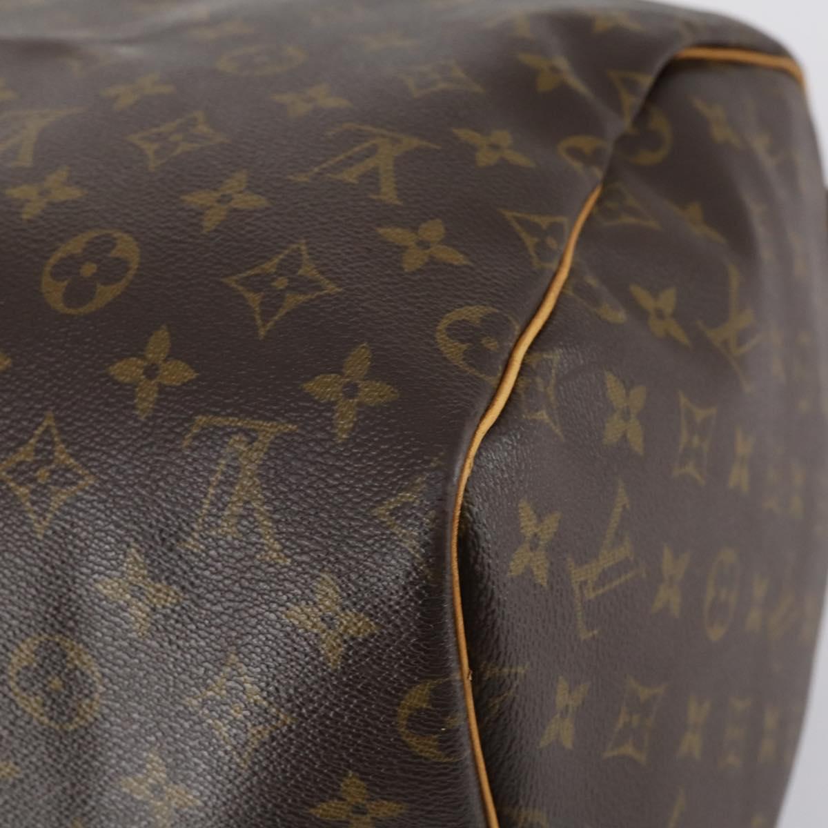 LOUIS VUITTON Monogram Keepall 55 Boston Bag M41424 LV Auth 152656