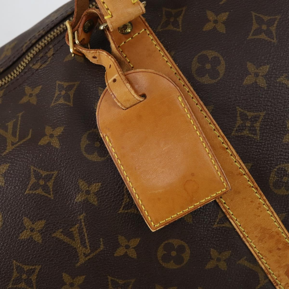 LOUIS VUITTON Monogram Keepall 55 Boston Bag M41424 LV Auth 152656