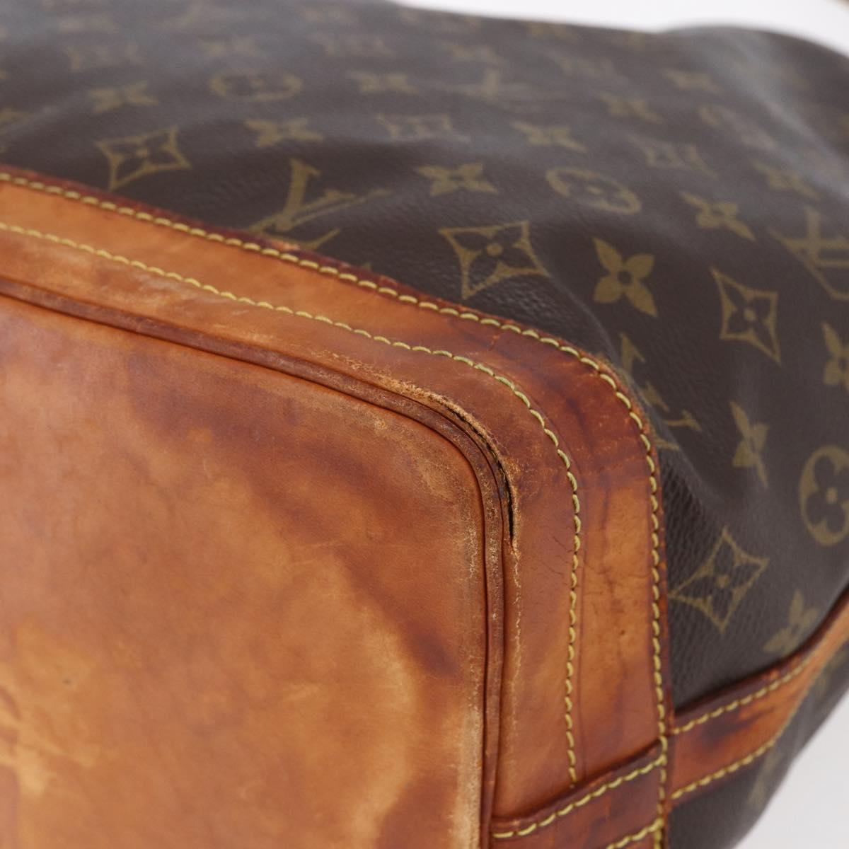 LOUIS VUITTON Monogram Noe Shoulder Bag M42224 LV Auth 152658