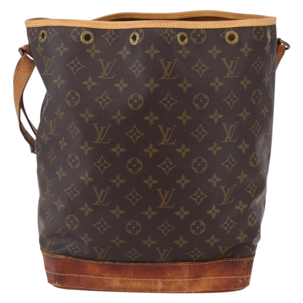 LOUIS VUITTON Monogram Noe Shoulder Bag M42224 LV Auth 152658