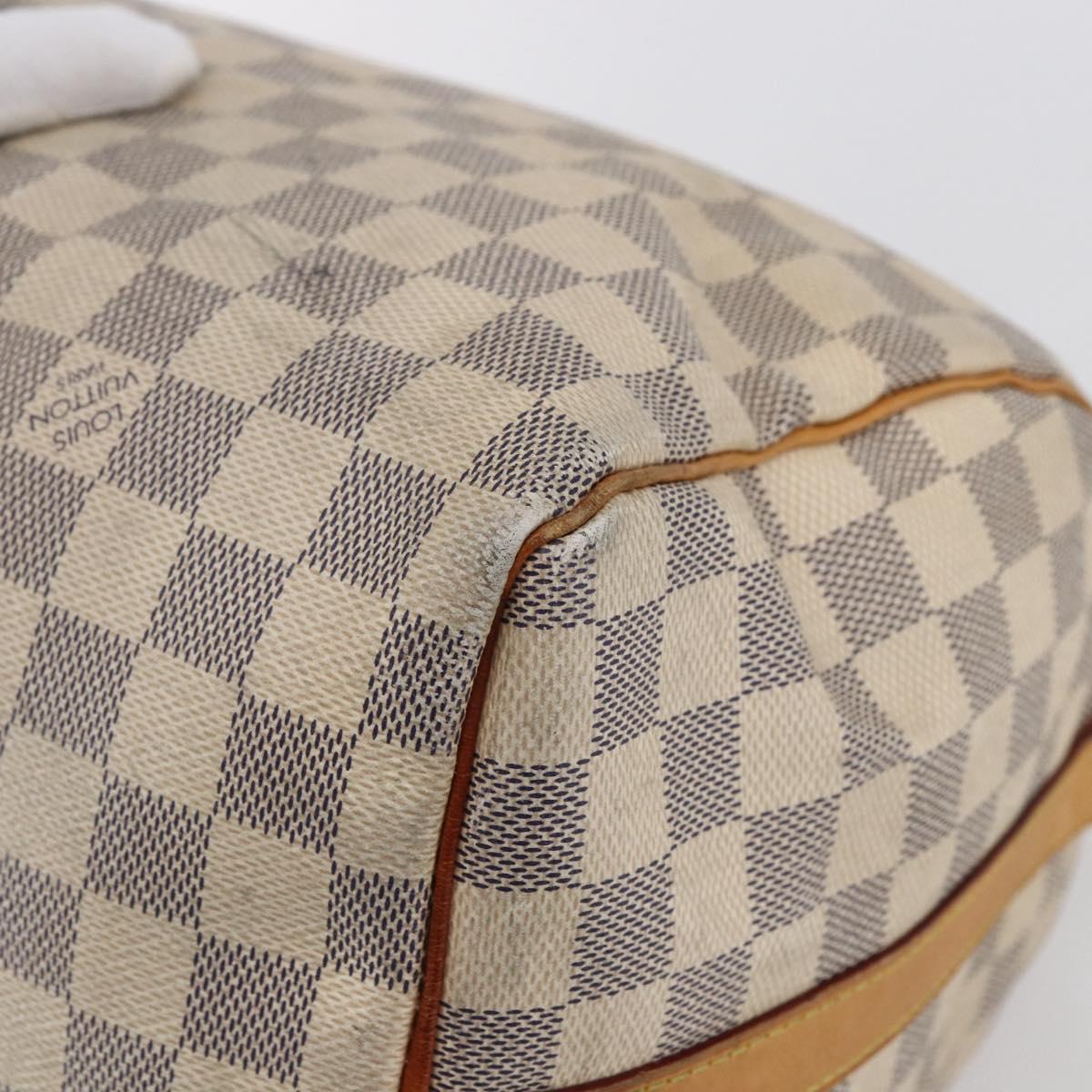 LOUIS VUITTON Damier Azur Speedy Bandouliere 30 Bag 2way N41052 LV Auth 152661