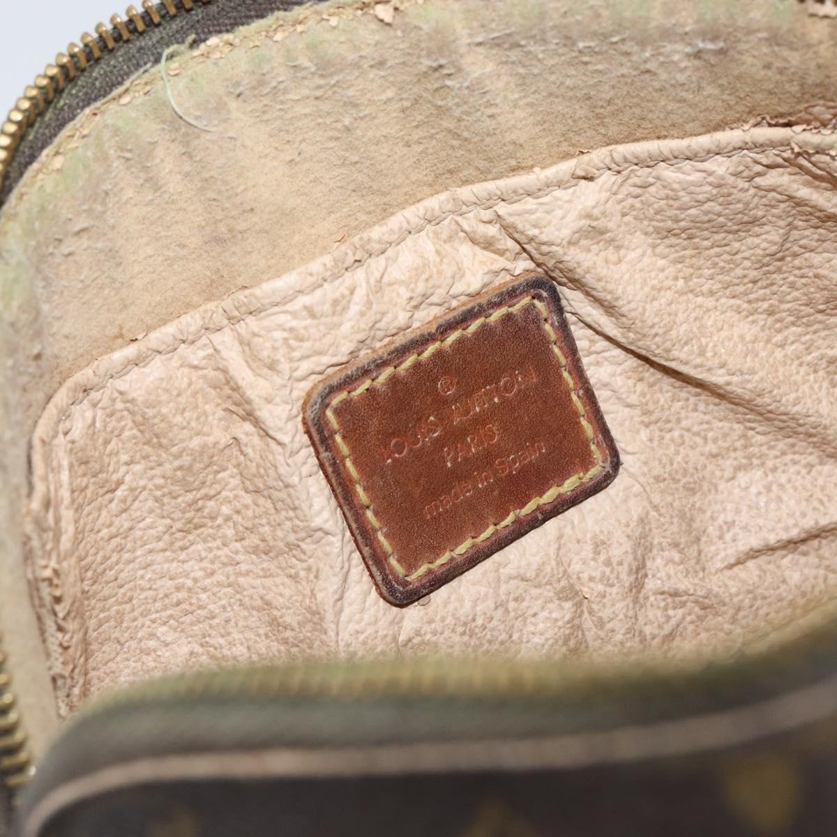 LOUIS VUITTON Monogram Pochette Cosmetic PM Cosmetic Pouch M47515 LV Auth 152669