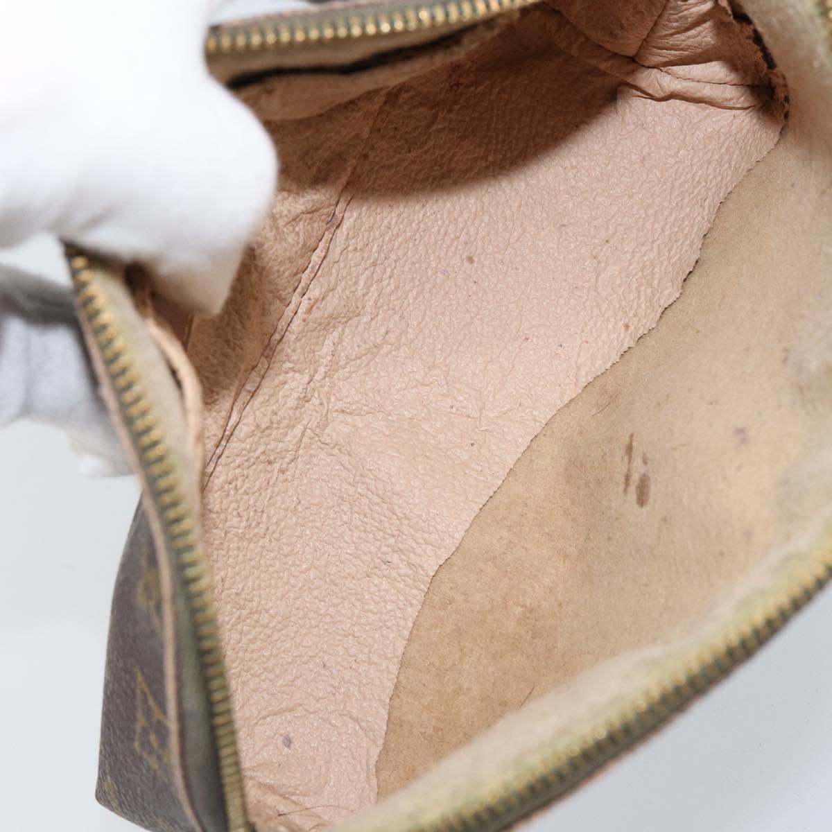 LOUIS VUITTON Monogram Pochette Cosmetic PM Cosmetic Pouch M47515 LV Auth 152669