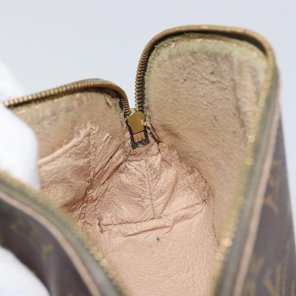 LOUIS VUITTON Monogram Pochette Cosmetic PM Cosmetic Pouch M47515 LV Auth 152669