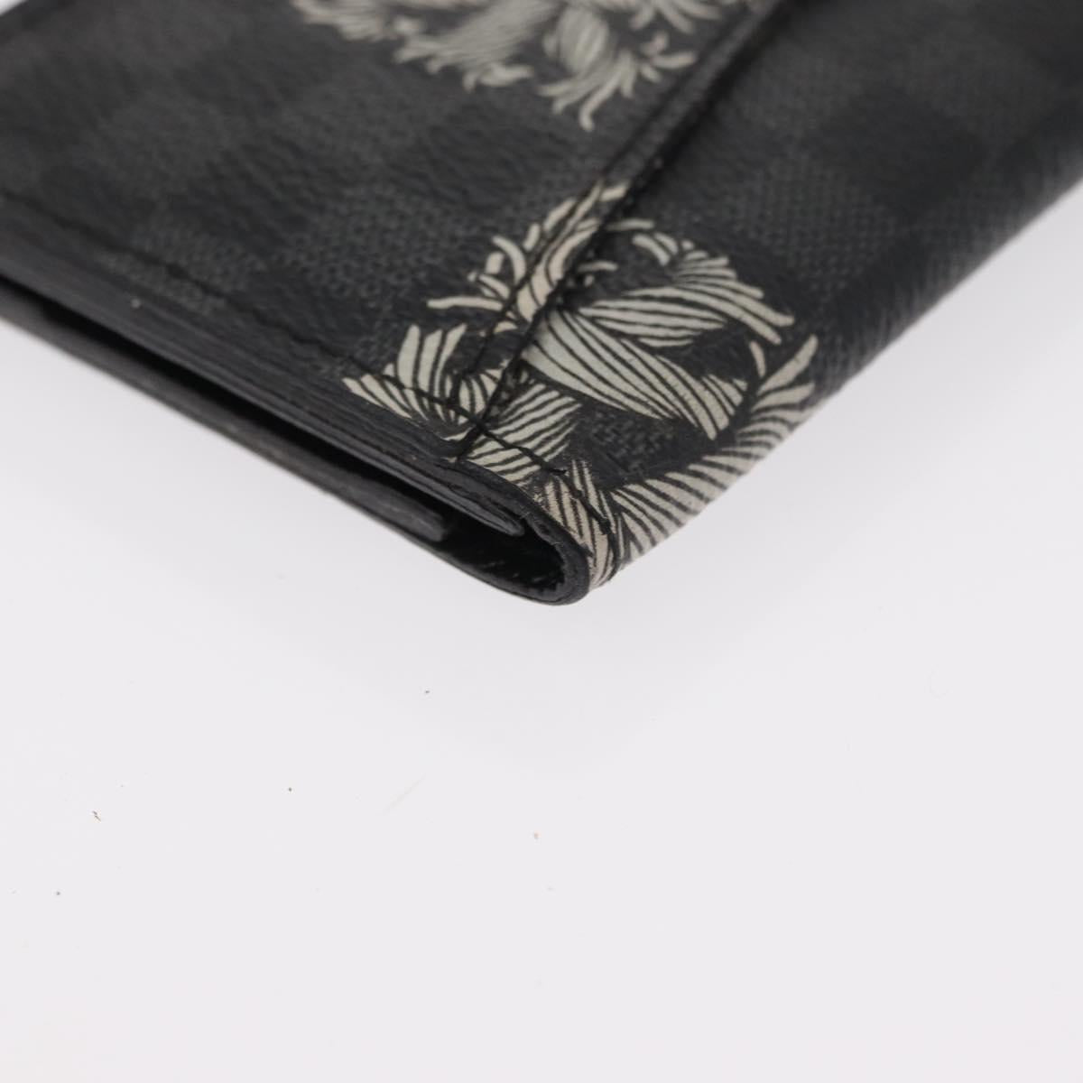 LOUIS VUITTON Graphite Christopher Nemeth Organizer De Poch N61213 Auth 152673