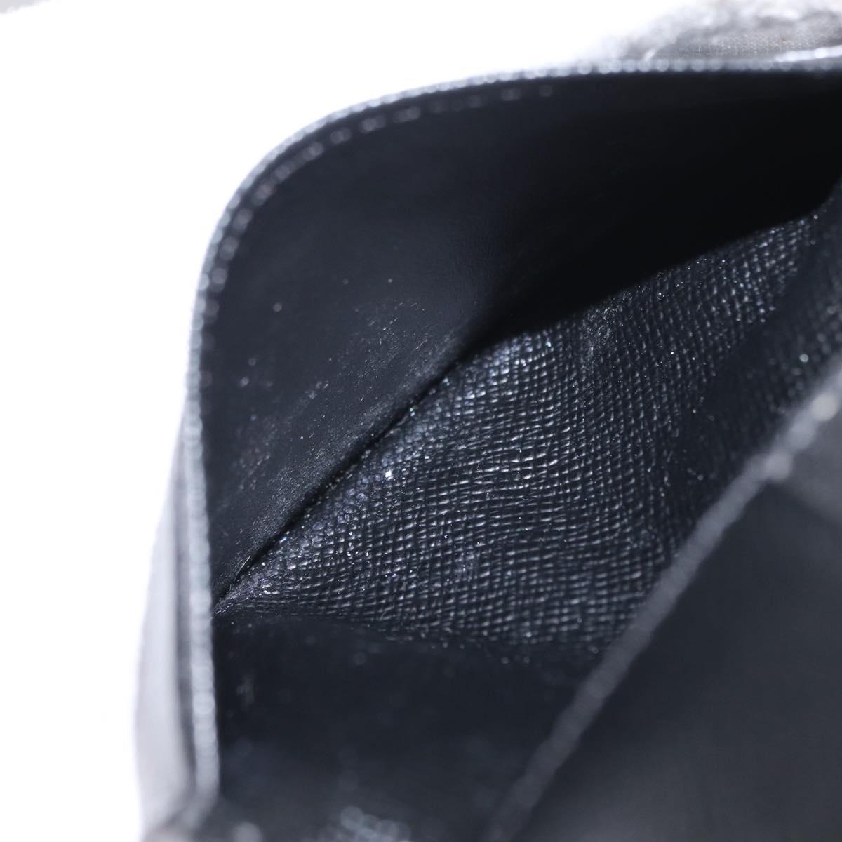 LOUIS VUITTON Graphite Christopher Nemeth Organizer De Poch N61213 Auth 152673