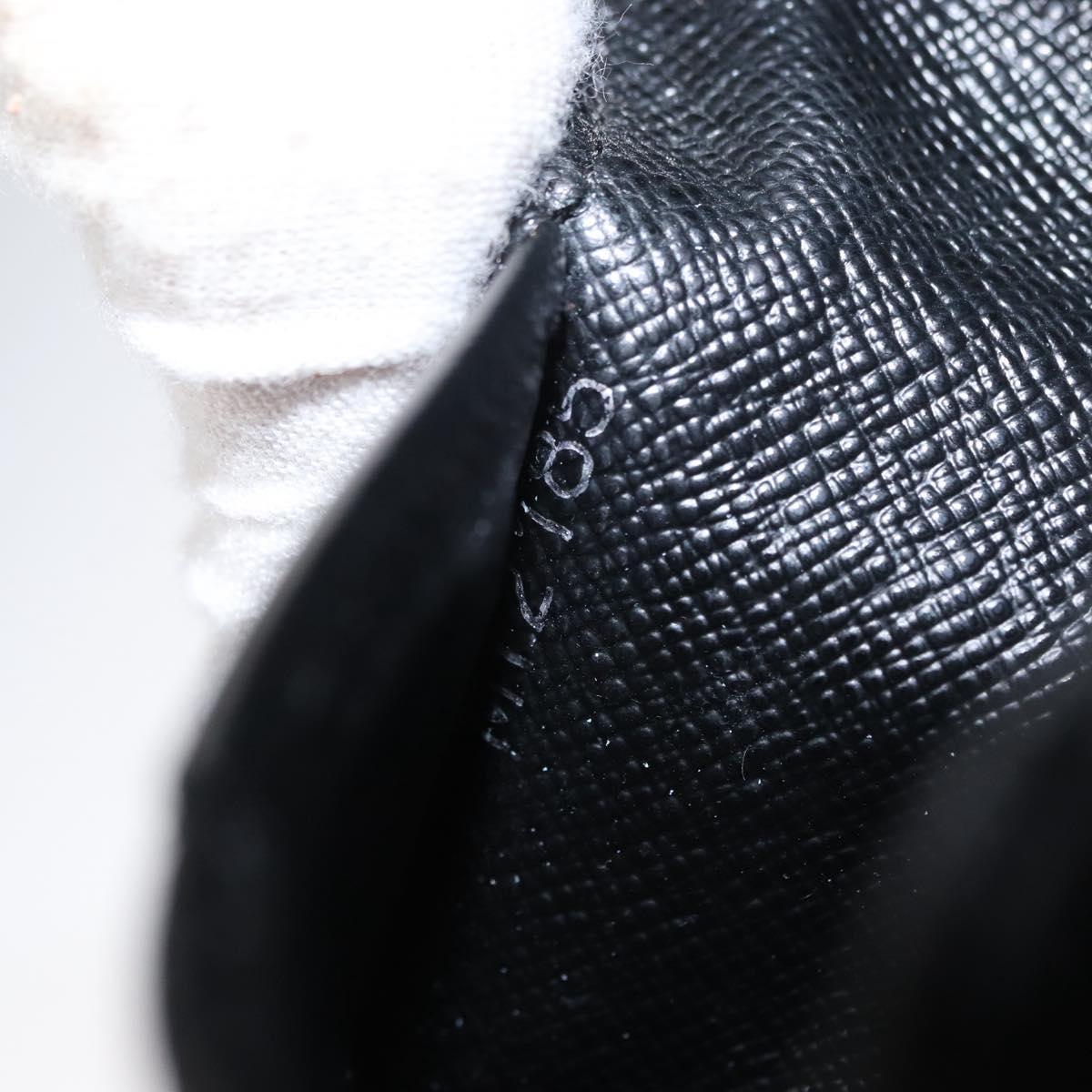 LOUIS VUITTON Graphite Christopher Nemeth Organizer De Poch N61213 Auth 152673