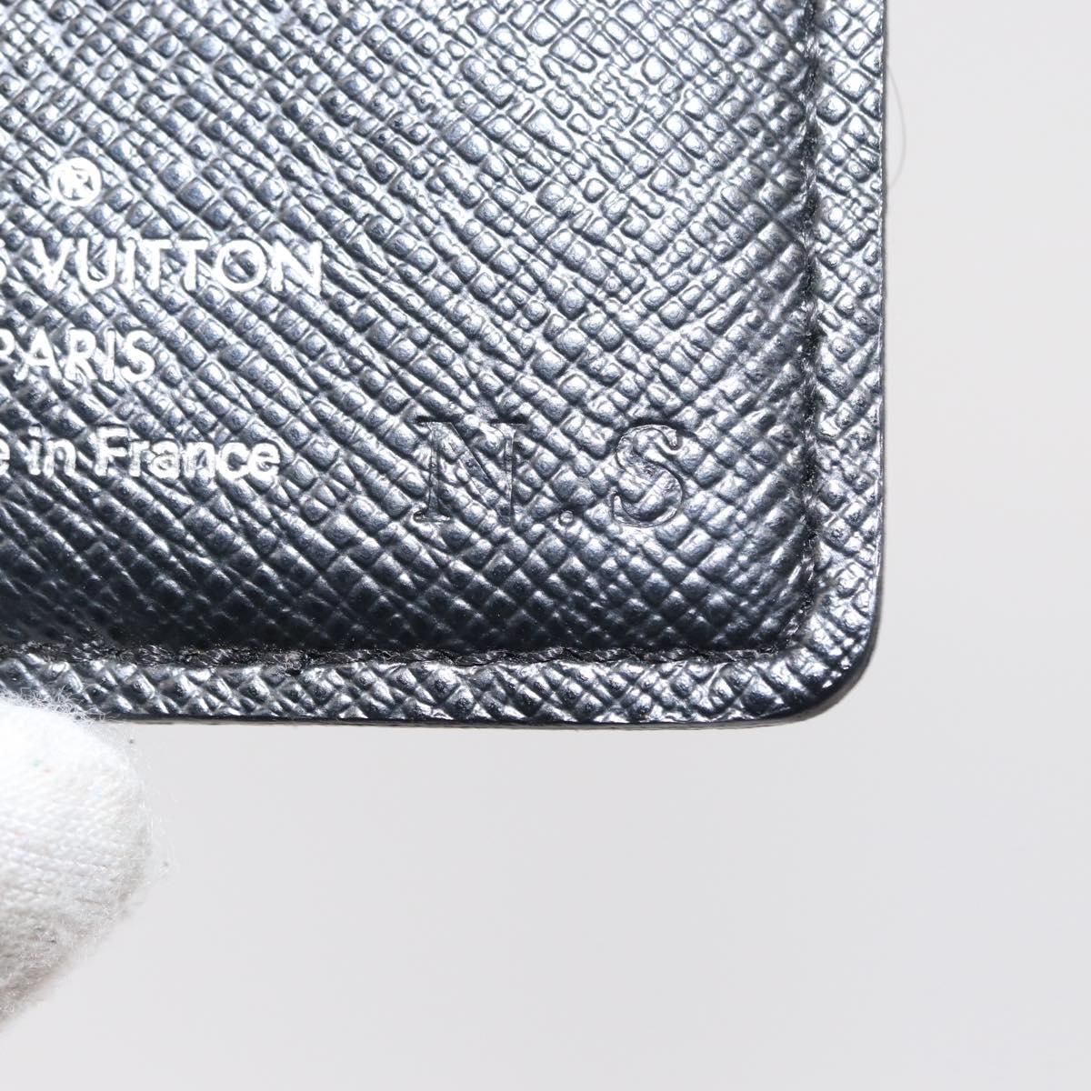 LOUIS VUITTON Graphite Christopher Nemeth Organizer De Poch N61213 Auth 152673