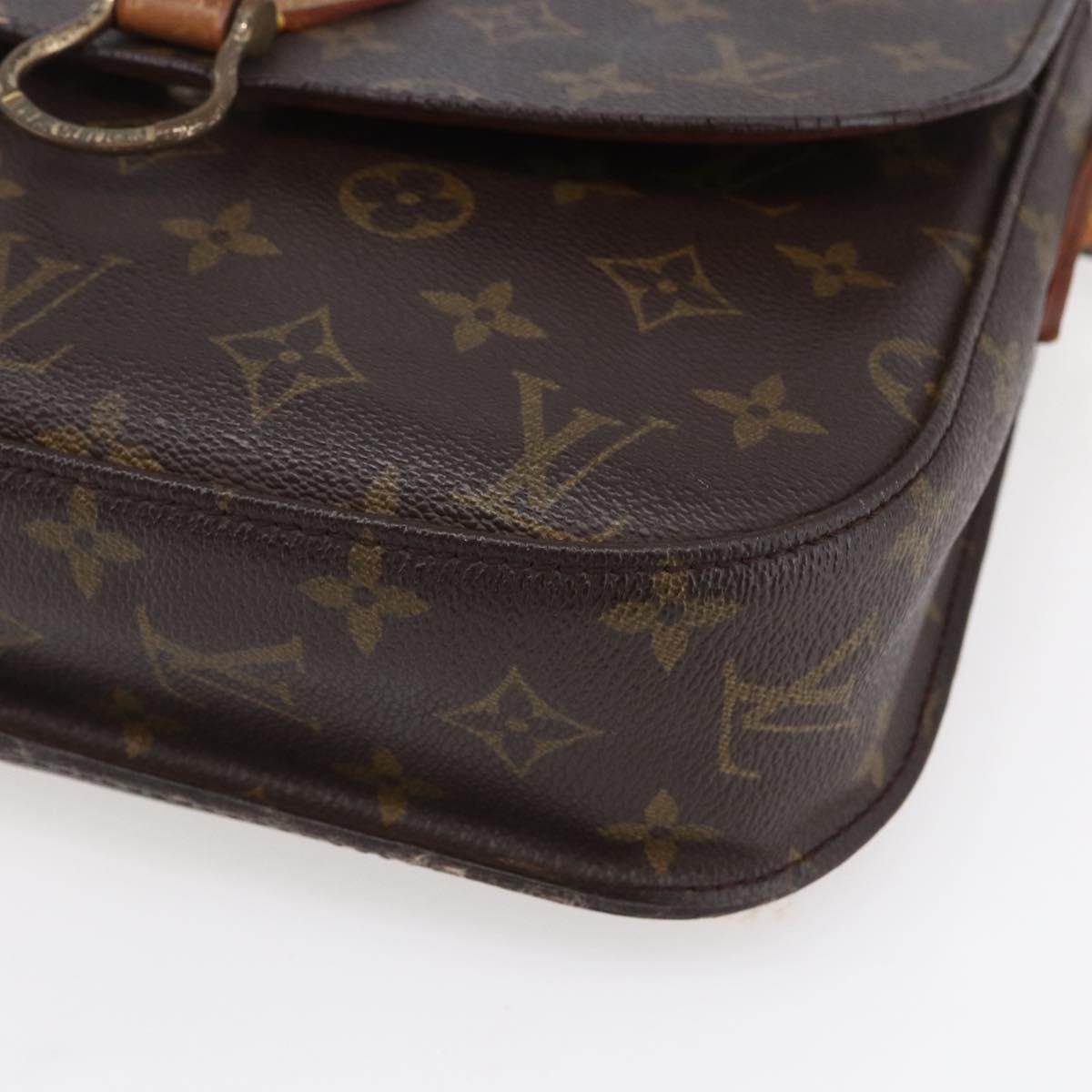 LOUIS VUITTON Monogram Saint Cloud GM Shoulder Bag M51242 LV Auth 152680