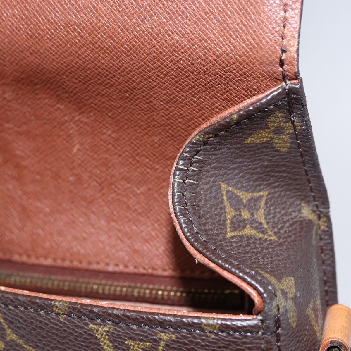 LOUIS VUITTON Monogram Saint Cloud GM Shoulder Bag M51242 LV Auth 152680