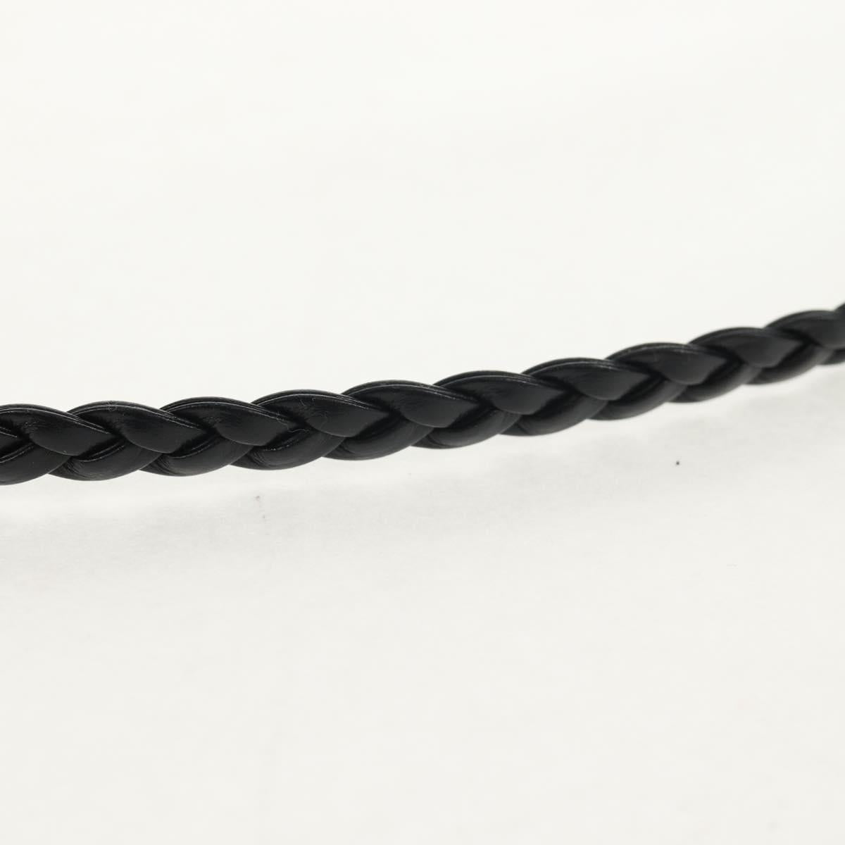 GUCCI GG Marmont Web Sherry Line Bag Leather Black Gold Red 541051 Auth 152695V