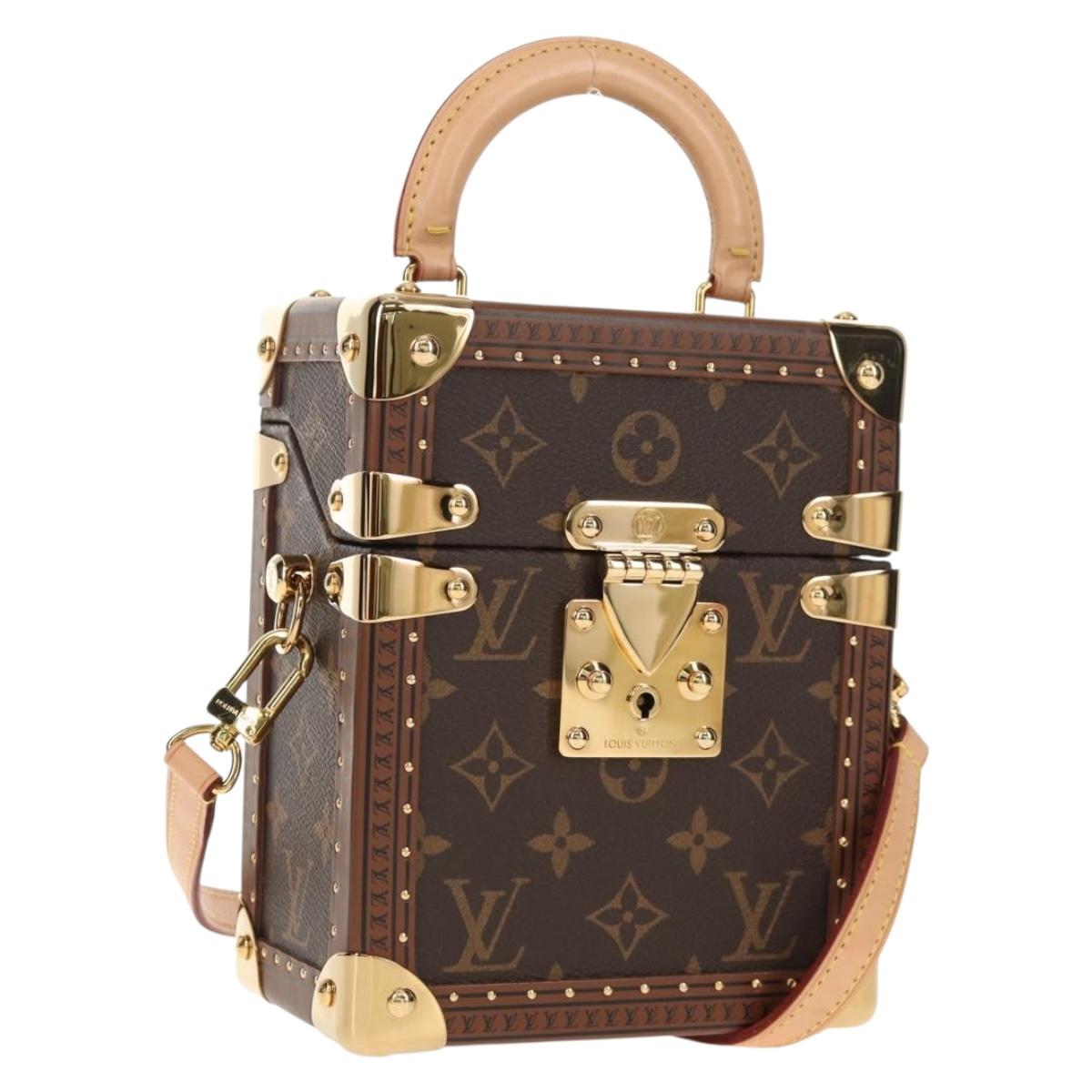 LOUIS VUITTON Monogram Camera box Shoulder Bag M10079 LV Auth 152697SM