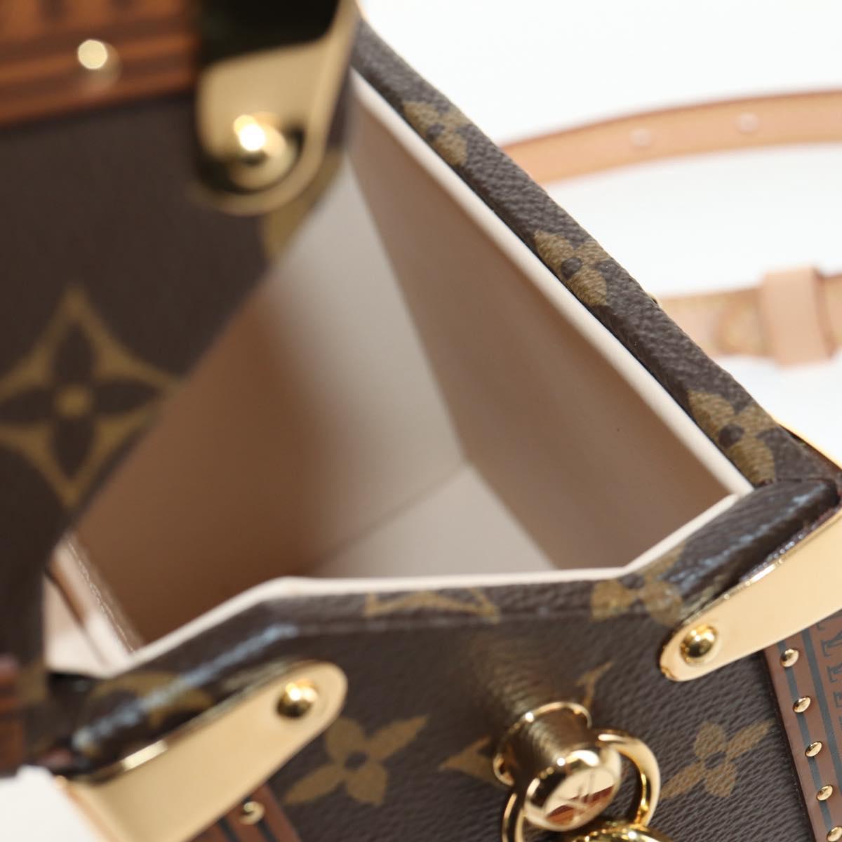 LOUIS VUITTON Monogram Camera box Shoulder Bag M10079 LV Auth 152697SM