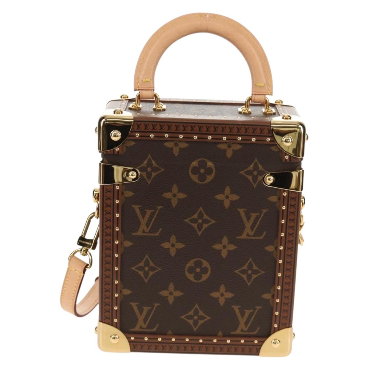 LOUIS VUITTON Monogram Camera box Shoulder Bag M10079 LV Auth 152697SM
