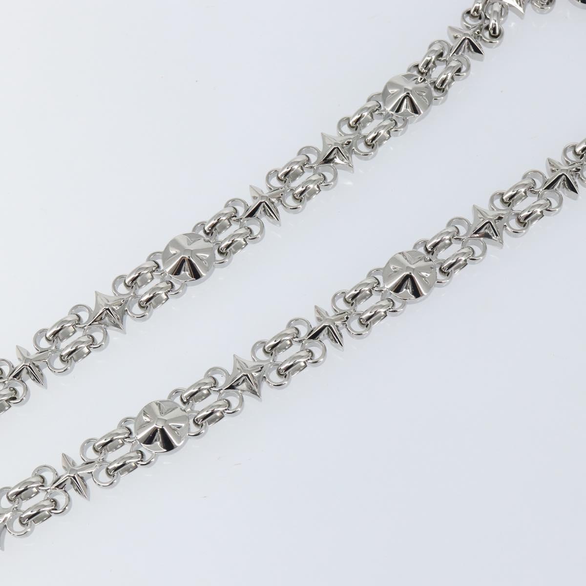 LOUIS VUITTON For Dauphine Shoulder Strap Stainless Steel Silver LV Auth 152700A