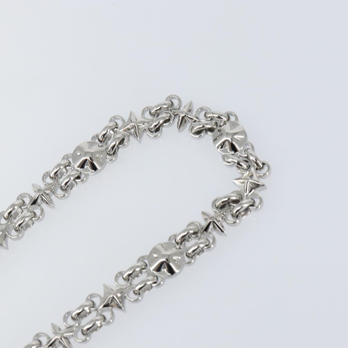LOUIS VUITTON For Dauphine Shoulder Strap Stainless Steel Silver LV Auth 152701SAM