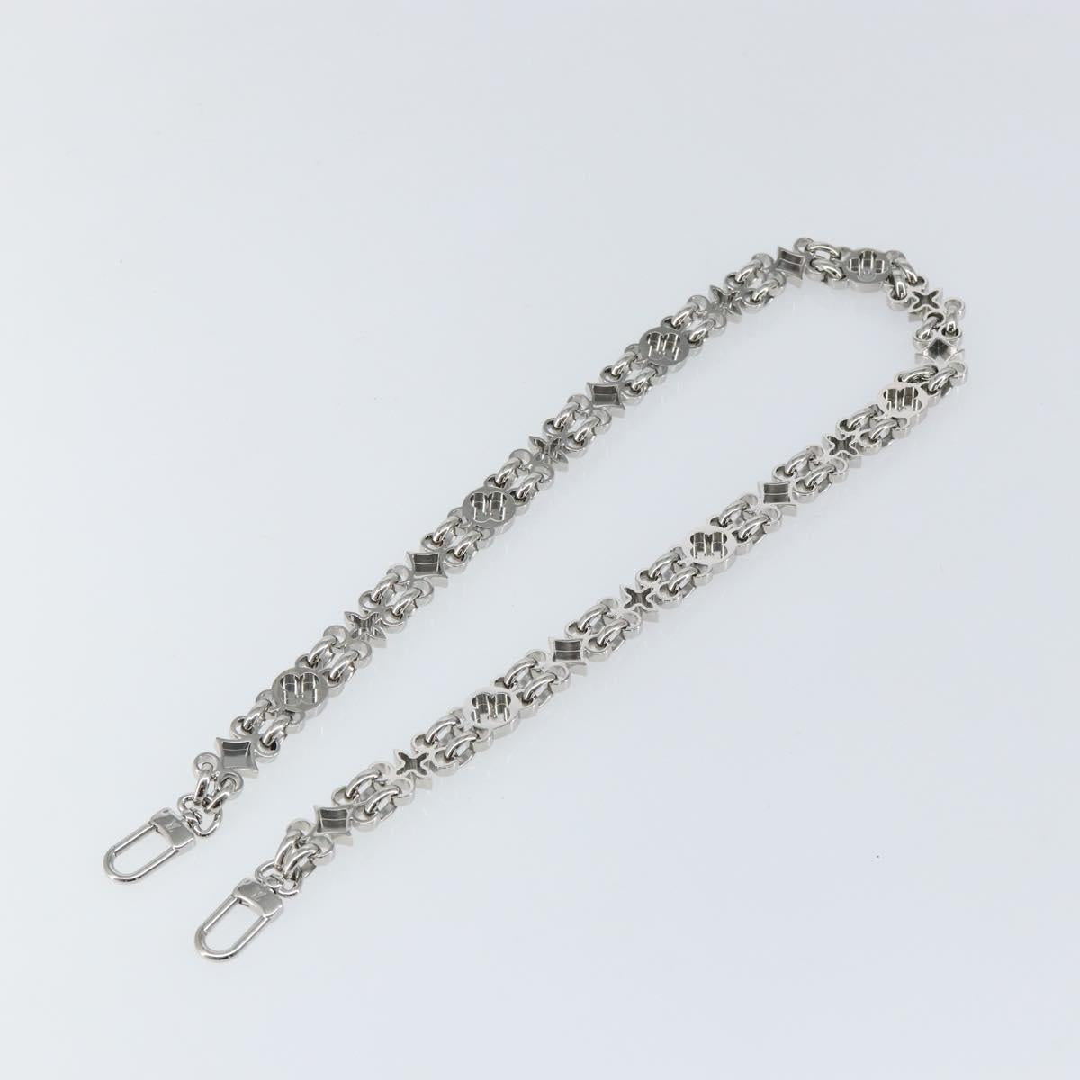 LOUIS VUITTON For Dauphine Shoulder Strap Stainless Steel Silver LV Auth 152701SAM