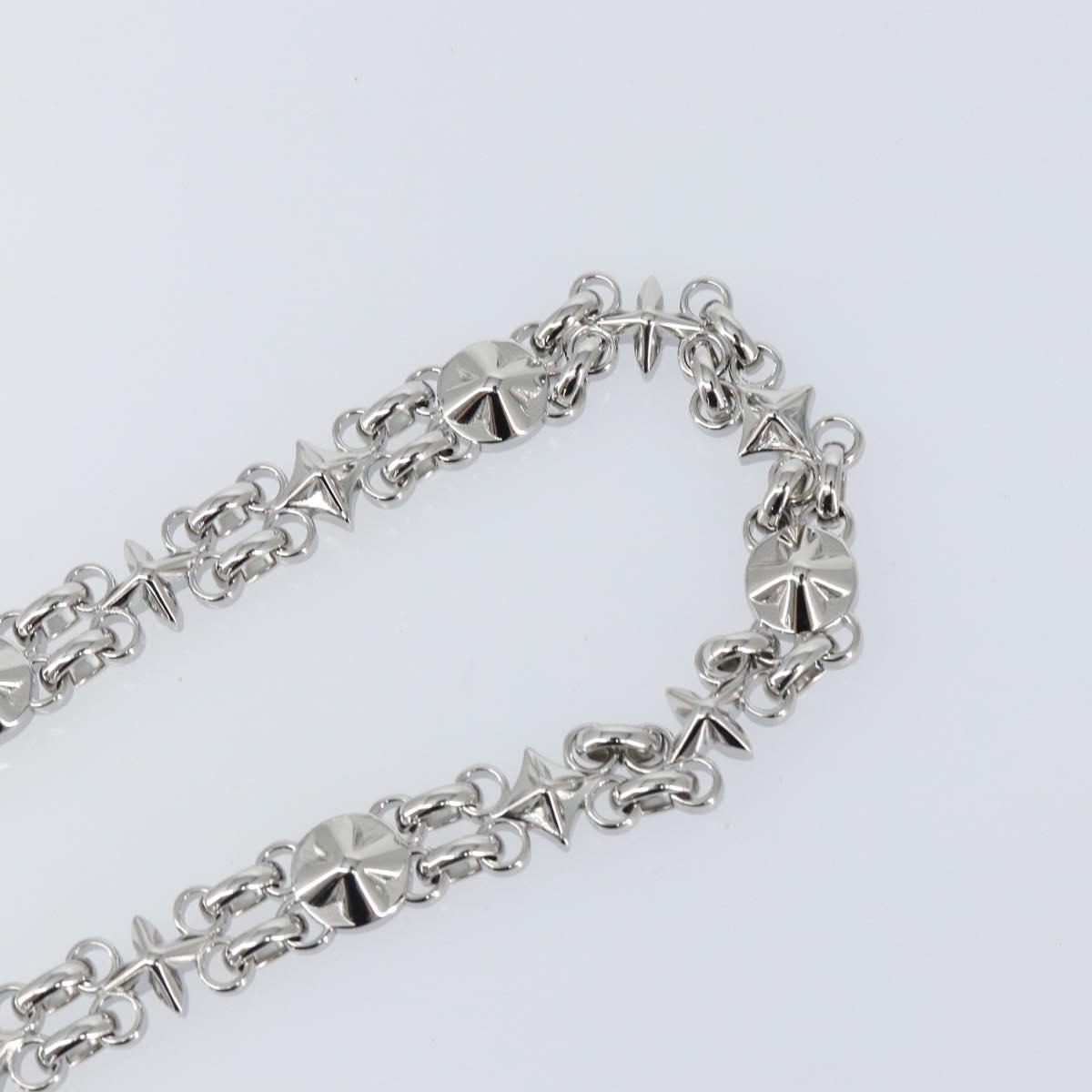 LOUIS VUITTON For Dauphine Shoulder Strap Stainless Steel Silver LV Auth 152703A