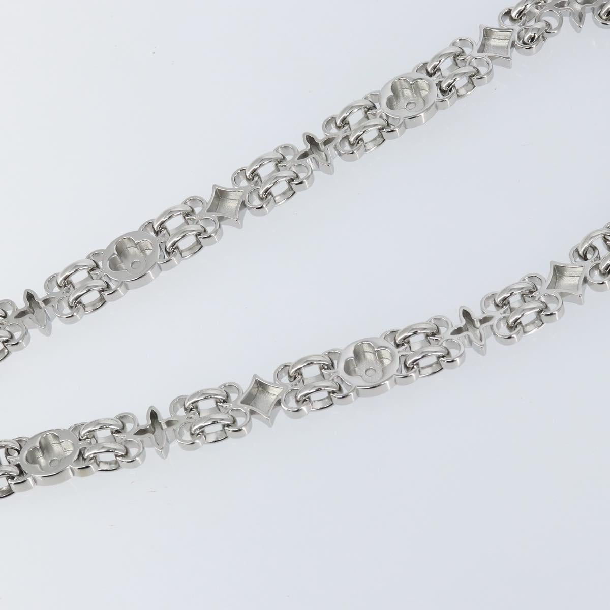 LOUIS VUITTON For Dauphine Shoulder Strap Stainless Steel Silver LV Auth 152703A