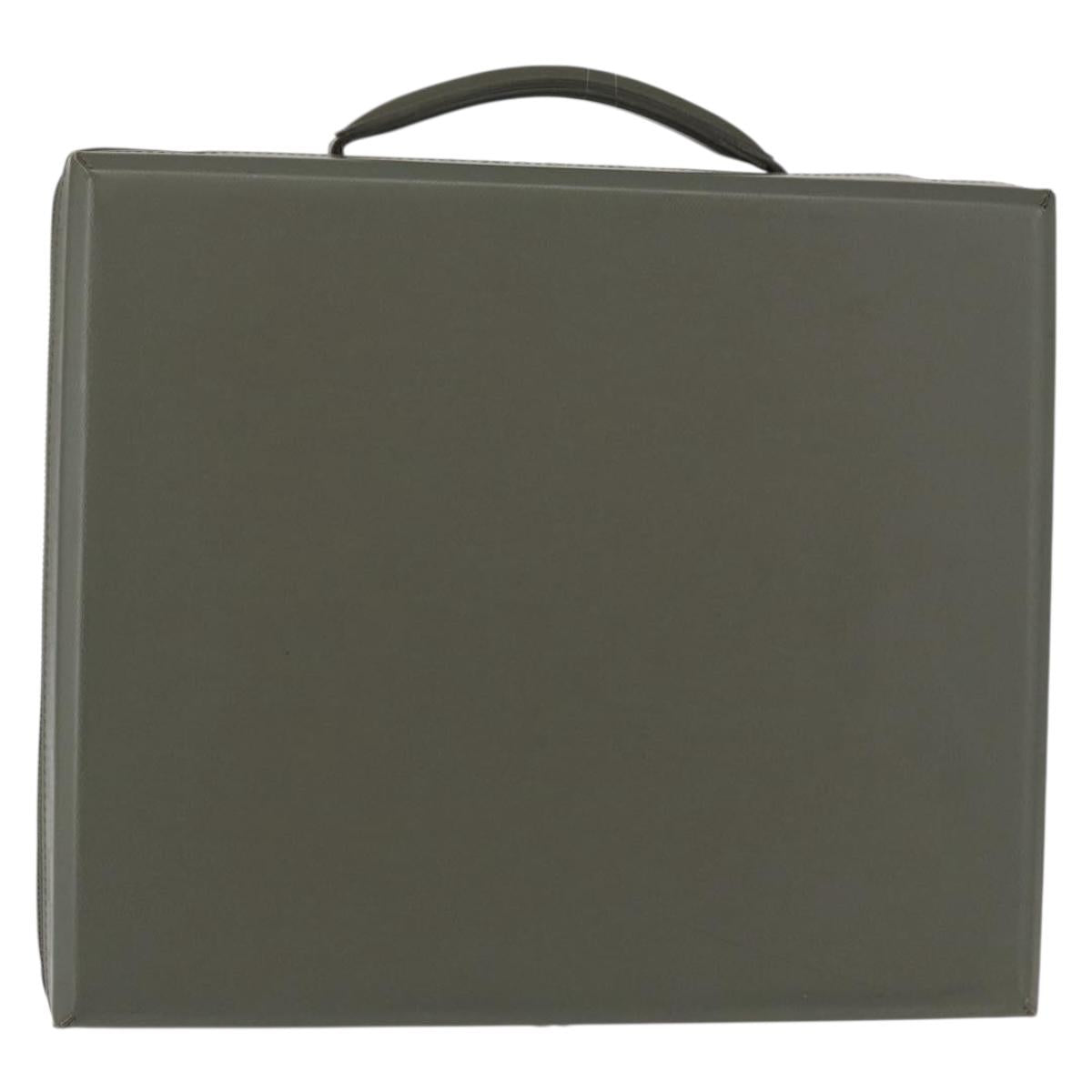 LOUIS VUITTON Damie Grasset Luke Business Bag Gray Resin M92154 LV Auth 152706