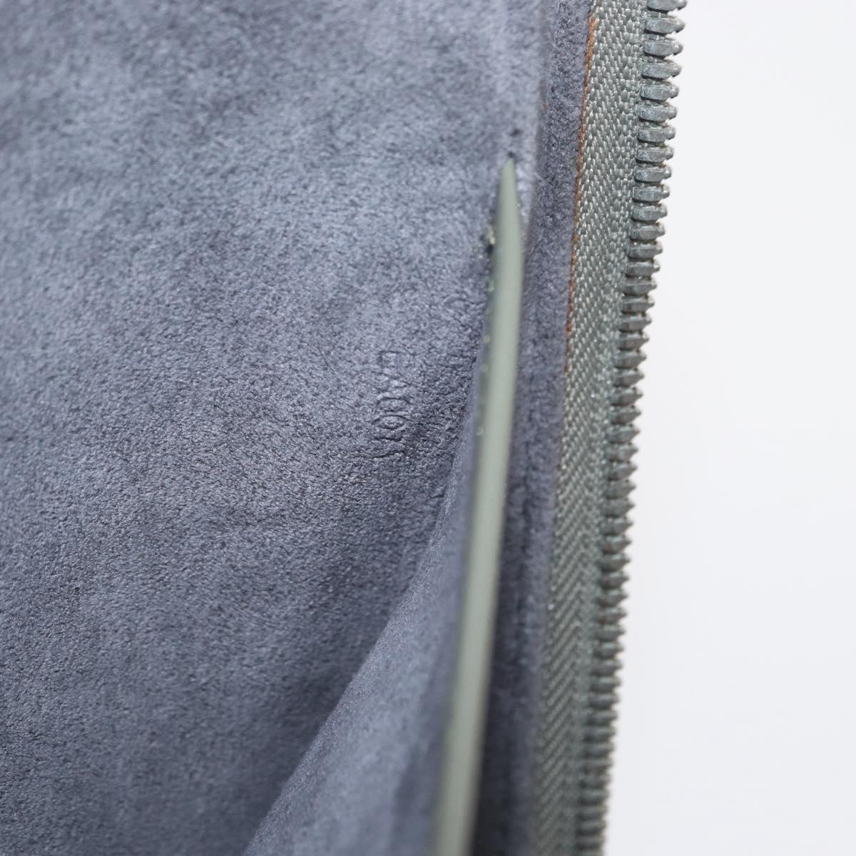 LOUIS VUITTON Damie Grasset Luke Business Bag Gray Resin M92154 LV Auth 152706