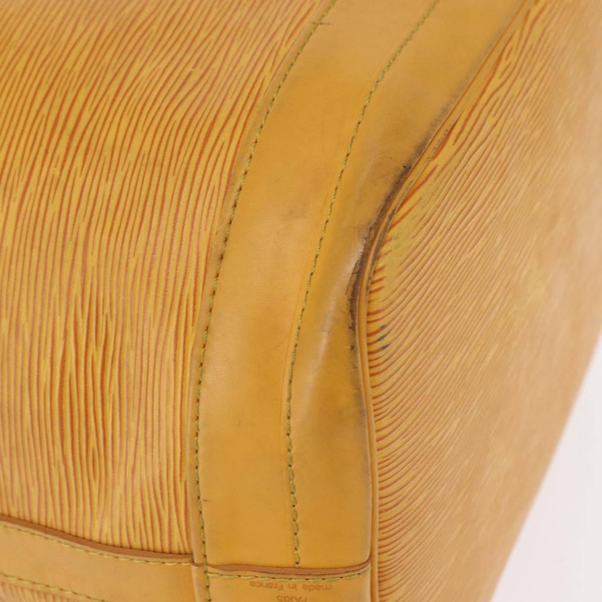 LOUIS VUITTON Epi Noe Shoulder Bag Tassili Yellow M44009 LV Auth 152746