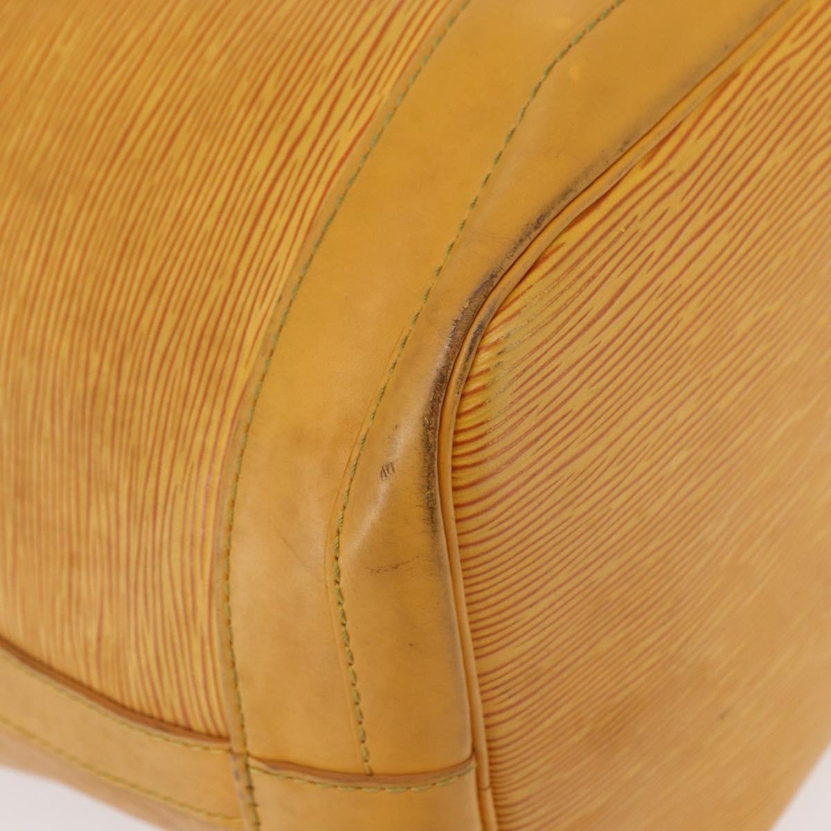 LOUIS VUITTON Epi Noe Shoulder Bag Tassili Yellow M44009 LV Auth 152746