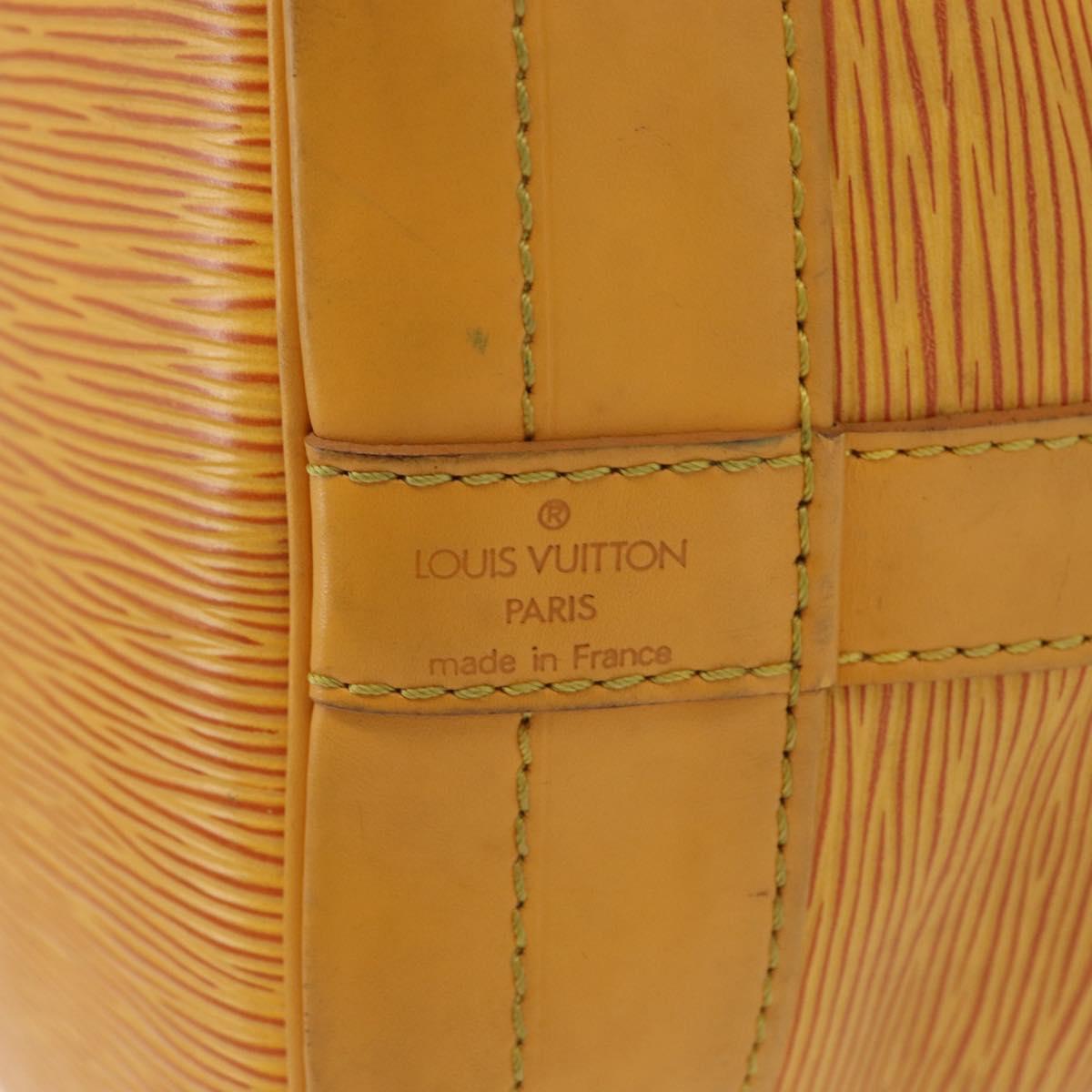 LOUIS VUITTON Epi Noe Shoulder Bag Tassili Yellow M44009 LV Auth 152746