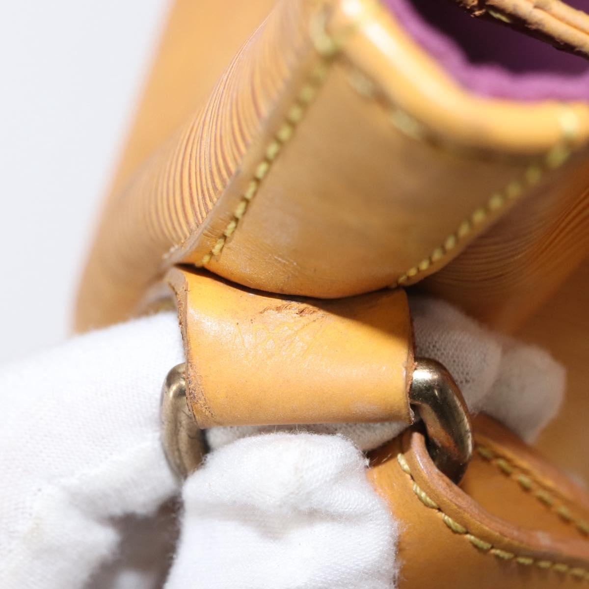 LOUIS VUITTON Epi Noe Shoulder Bag Tassili Yellow M44009 LV Auth 152746