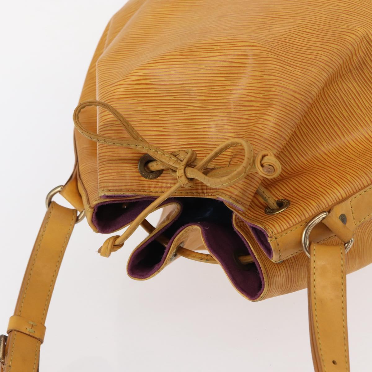 LOUIS VUITTON Epi Noe Shoulder Bag Tassili Yellow M44009 LV Auth 152746