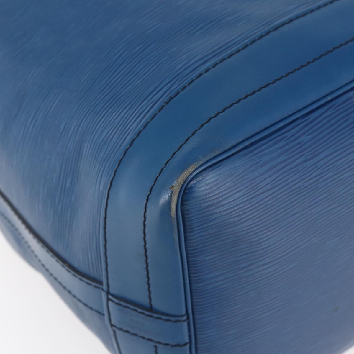 LOUIS VUITTON Epi Noe Shoulder Bag Toledo Blue M44005 LV Auth 152747