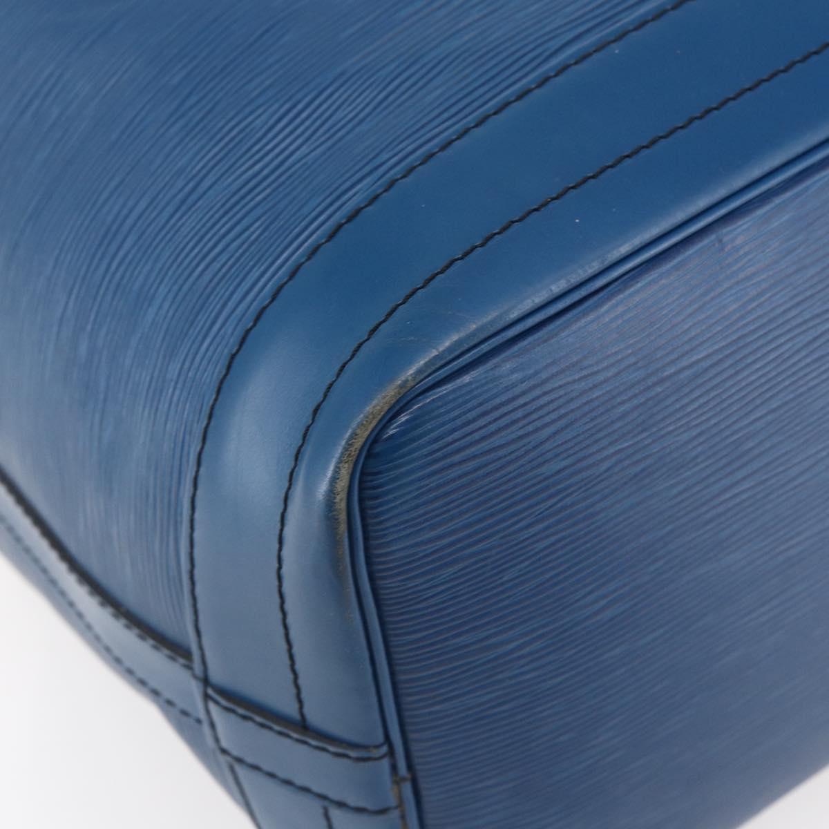 LOUIS VUITTON Epi Noe Shoulder Bag Toledo Blue M44005 LV Auth 152747