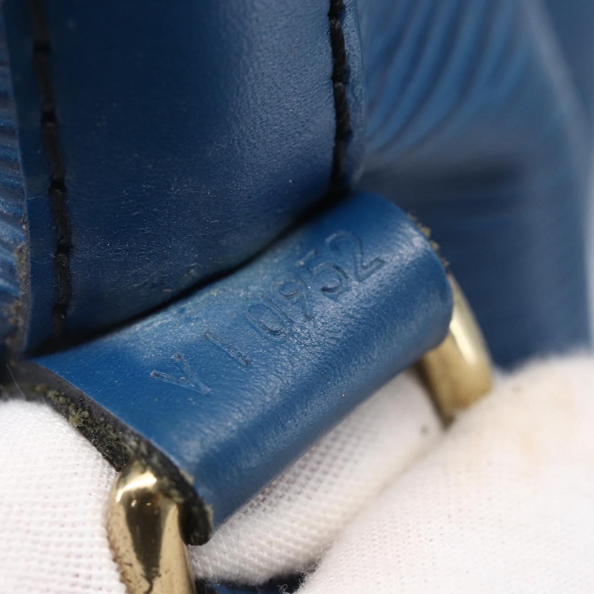 LOUIS VUITTON Epi Noe Shoulder Bag Toledo Blue M44005 LV Auth 152747