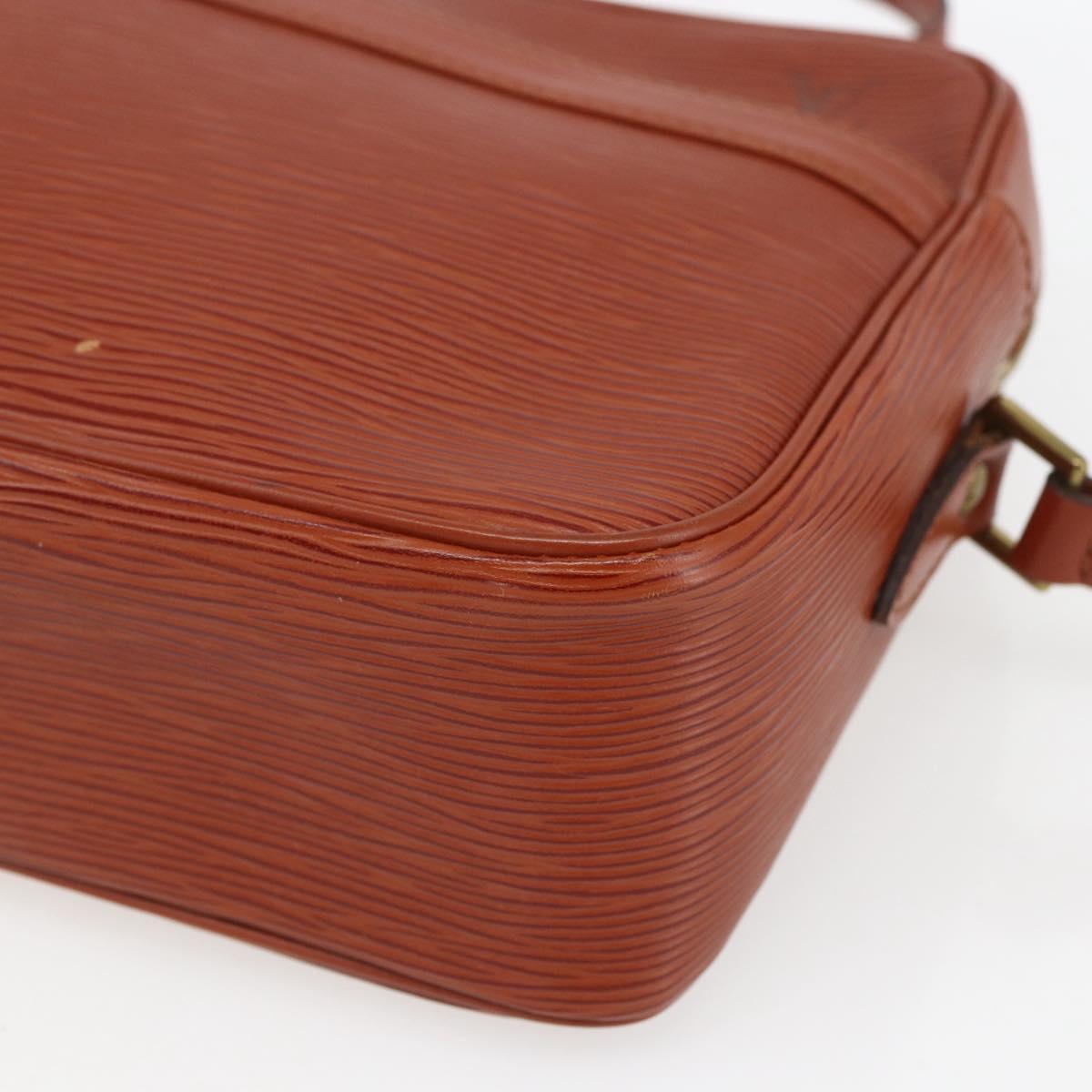 LOUIS VUITTON Epi Trocadero 27 Shoulder Bag Brown M52313 LV Auth 152748A
