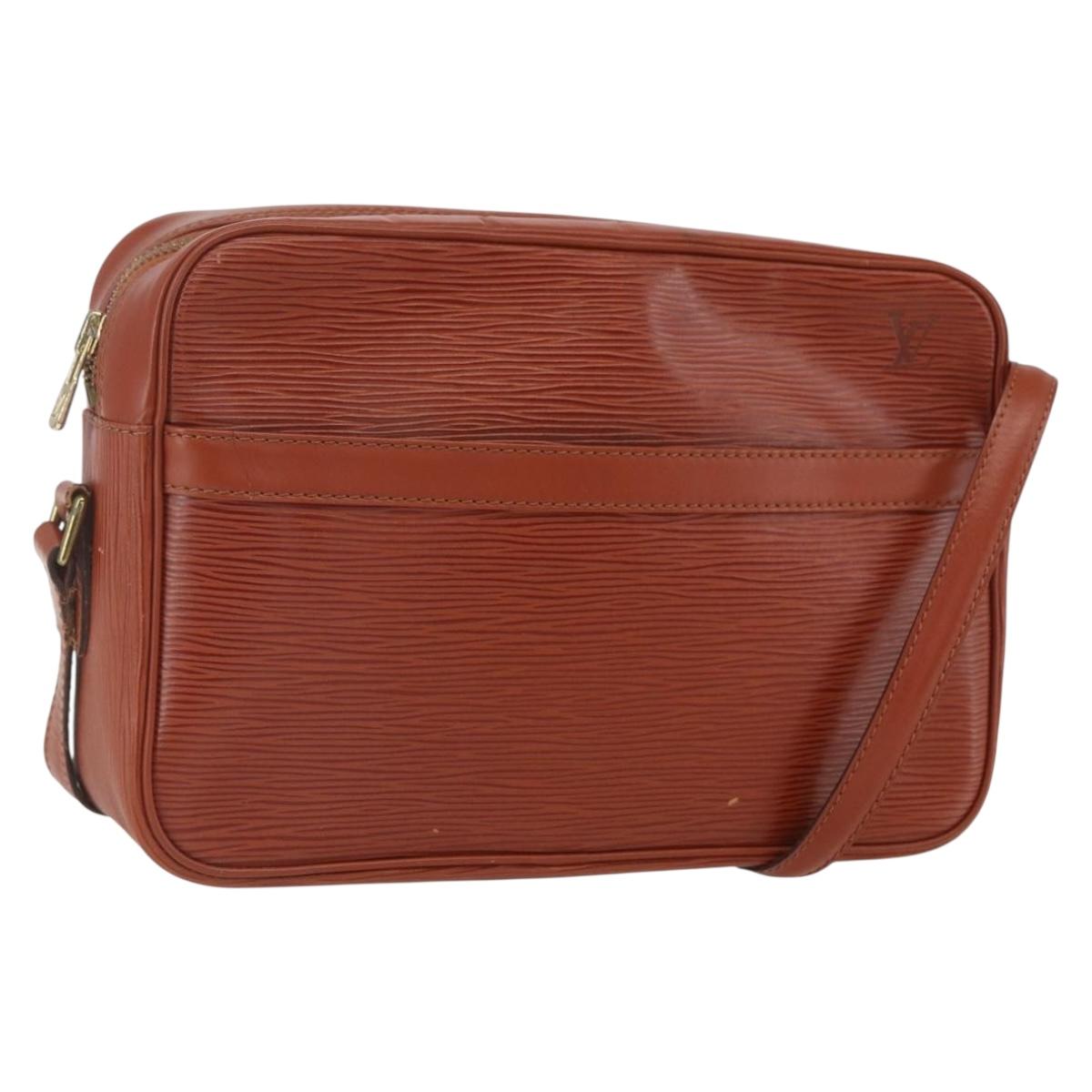 LOUIS VUITTON Epi Trocadero 27 Shoulder Bag Brown M52313 LV Auth 152748A