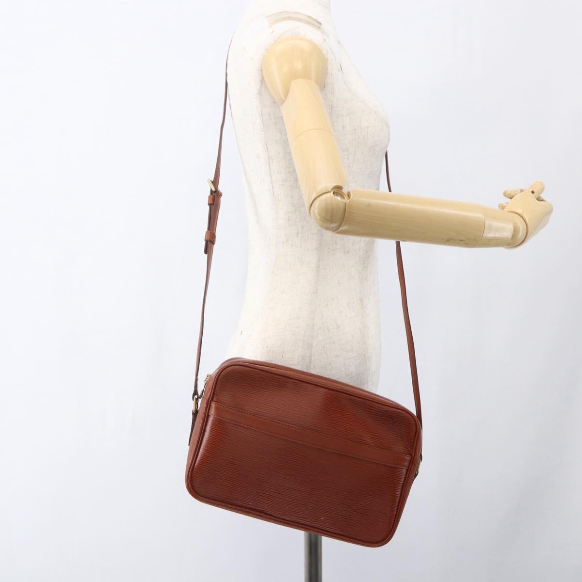 LOUIS VUITTON Epi Trocadero 27 Shoulder Bag Brown M52313 LV Auth 152748A