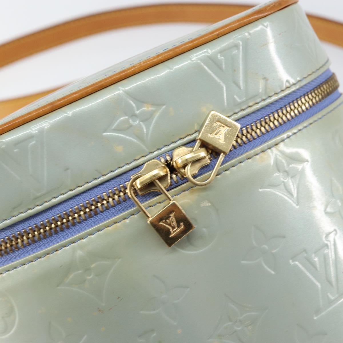 LOUIS VUITTON Monogram Vernis Sullivan Vertical Bag Lavande M91258 Auth 152752