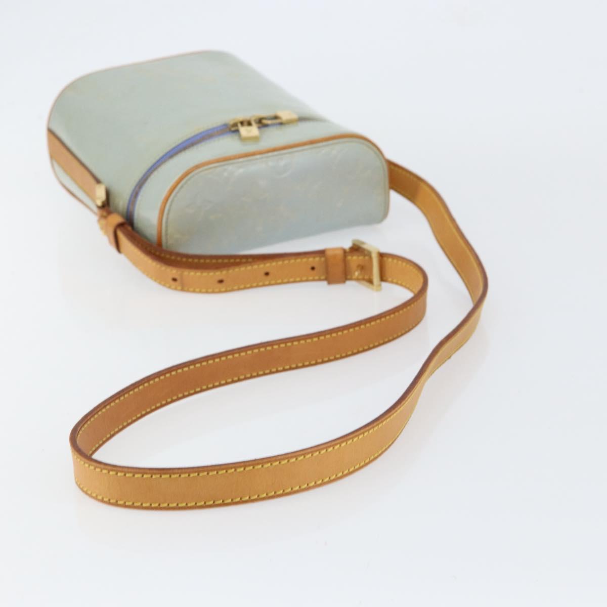 LOUIS VUITTON Monogram Vernis Sullivan Vertical Bag Lavande M91258 Auth 152752