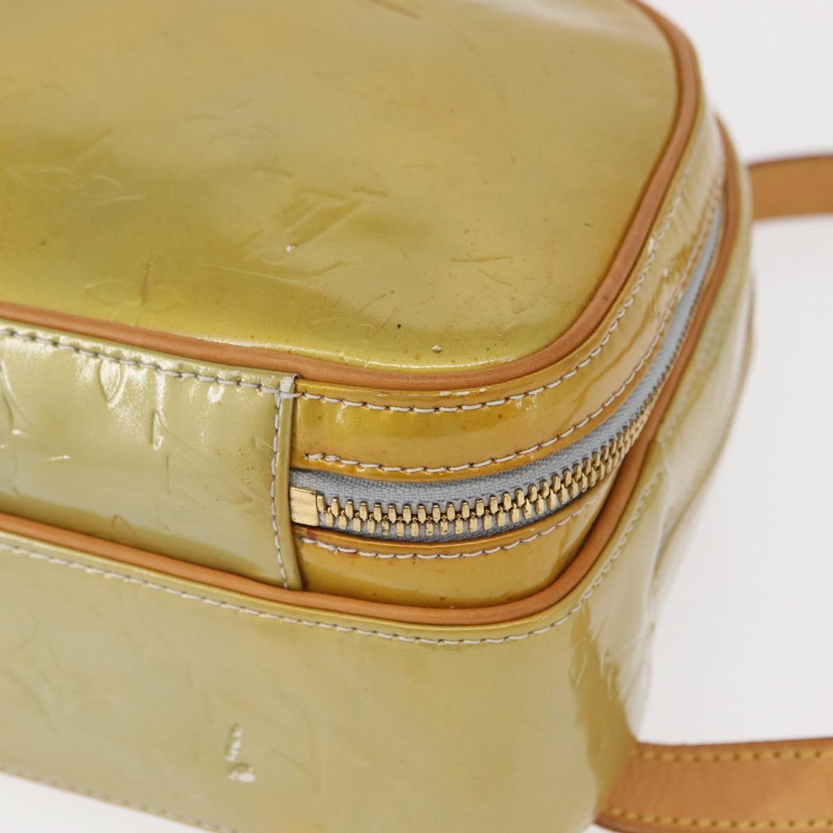 LOUIS VUITTON Monogram Vernis Marley Backpack Gris M91038 LV Auth 152754