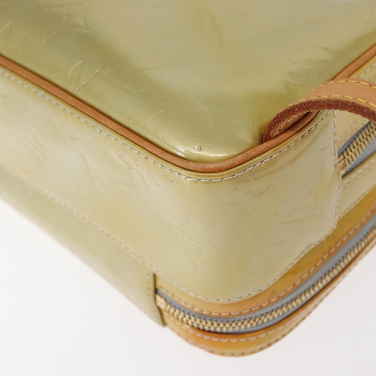 LOUIS VUITTON Monogram Vernis Marley Backpack Gris M91038 LV Auth 152754