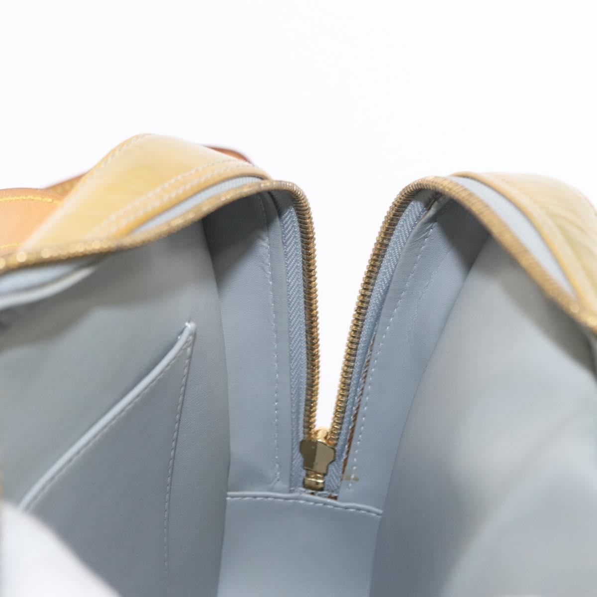 LOUIS VUITTON Monogram Vernis Marley Backpack Gris M91038 LV Auth 152754