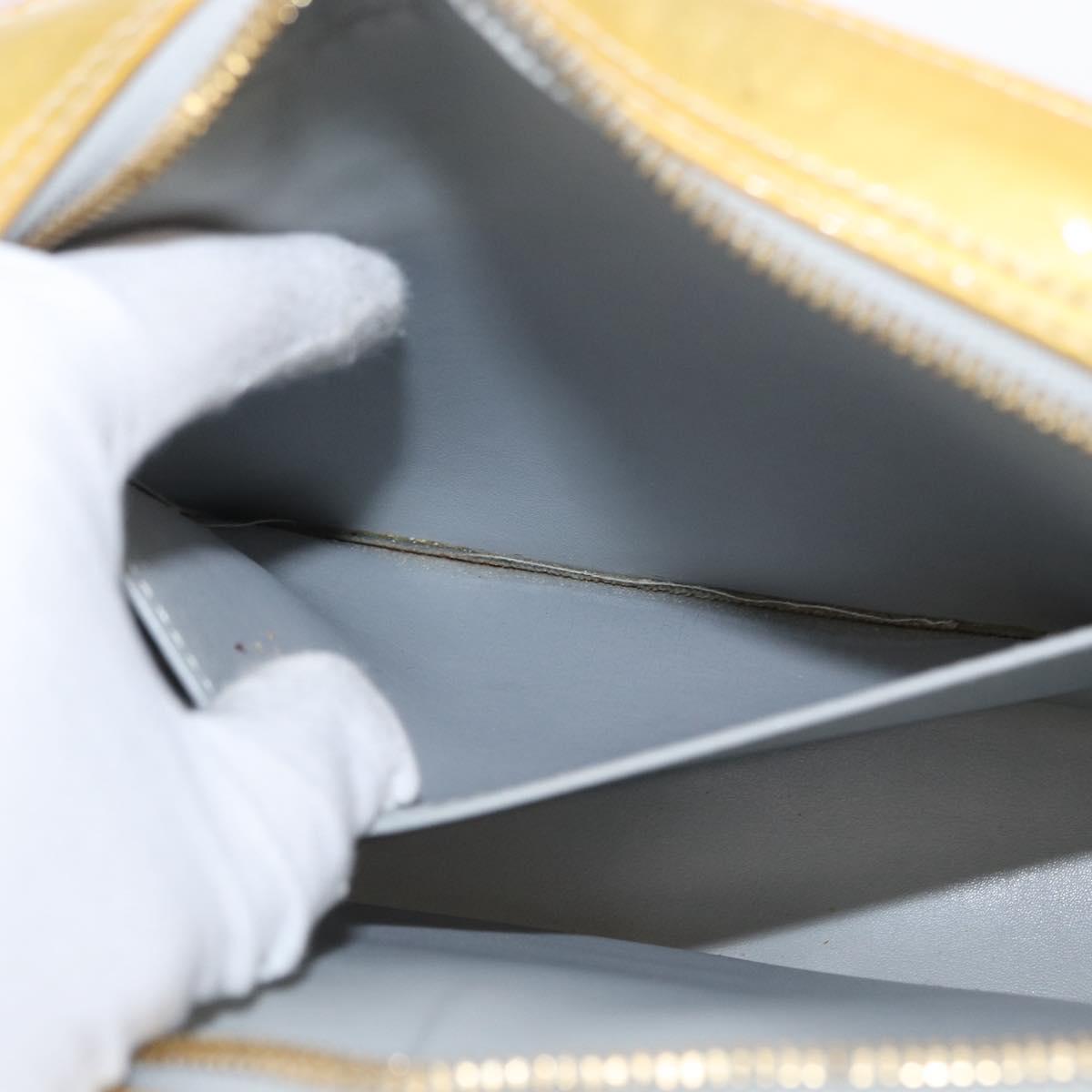 LOUIS VUITTON Monogram Vernis Marley Backpack Gris M91038 LV Auth 152754