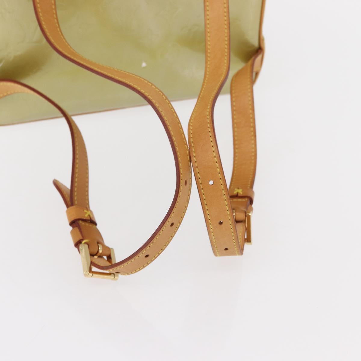 LOUIS VUITTON Monogram Vernis Marley Backpack Gris M91038 LV Auth 152754