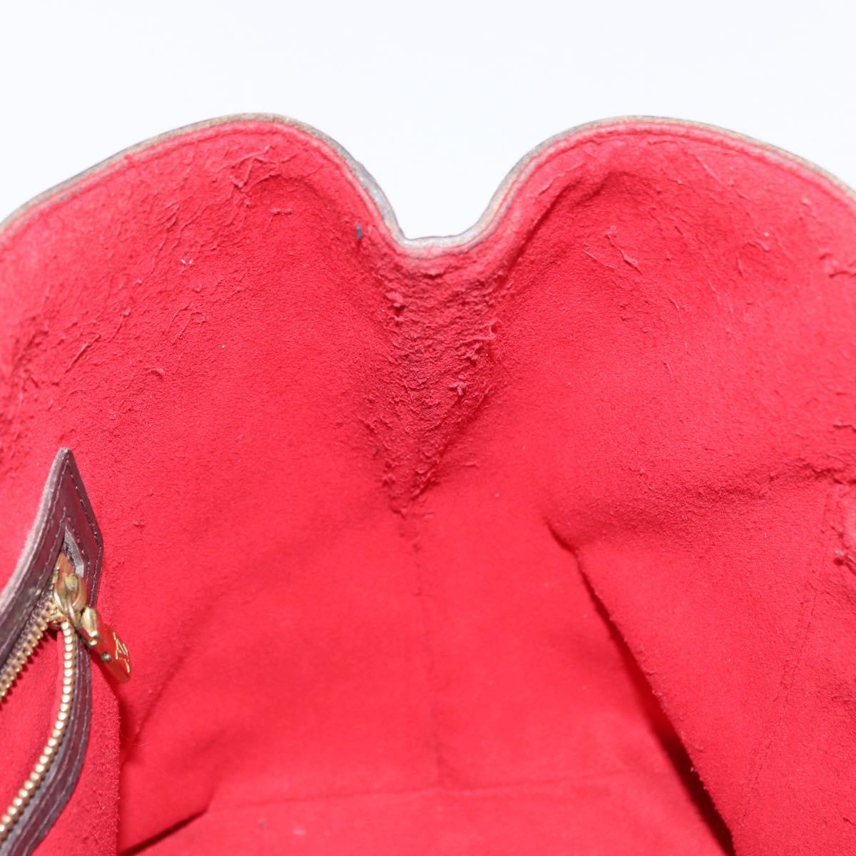 LOUIS VUITTON Damier Ebene Hampstead PM Tote Bag N51205 LV Auth 152756