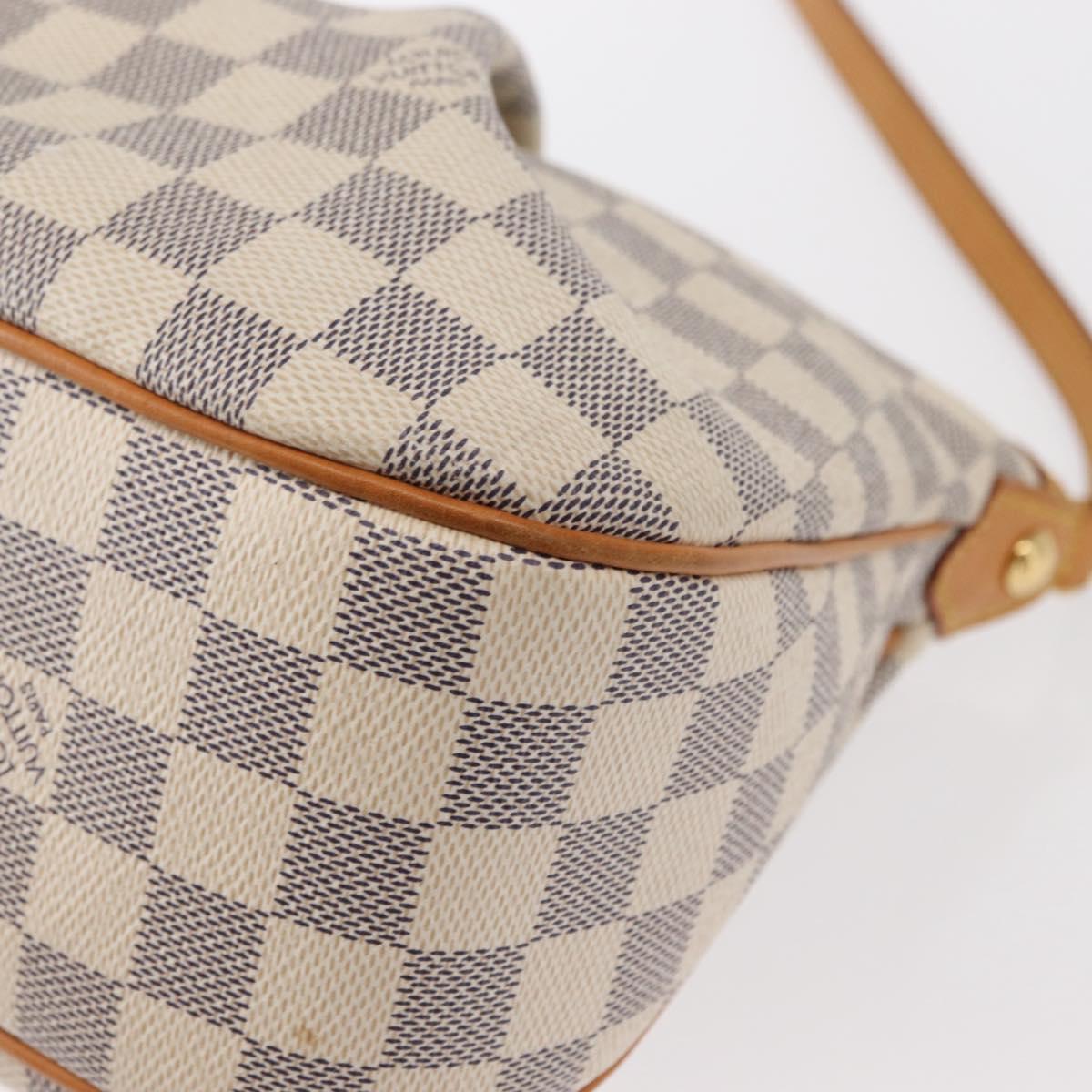 LOUIS VUITTON Damier Azur Siracusa PM Shoulder Bag N41113 LV Auth 152757