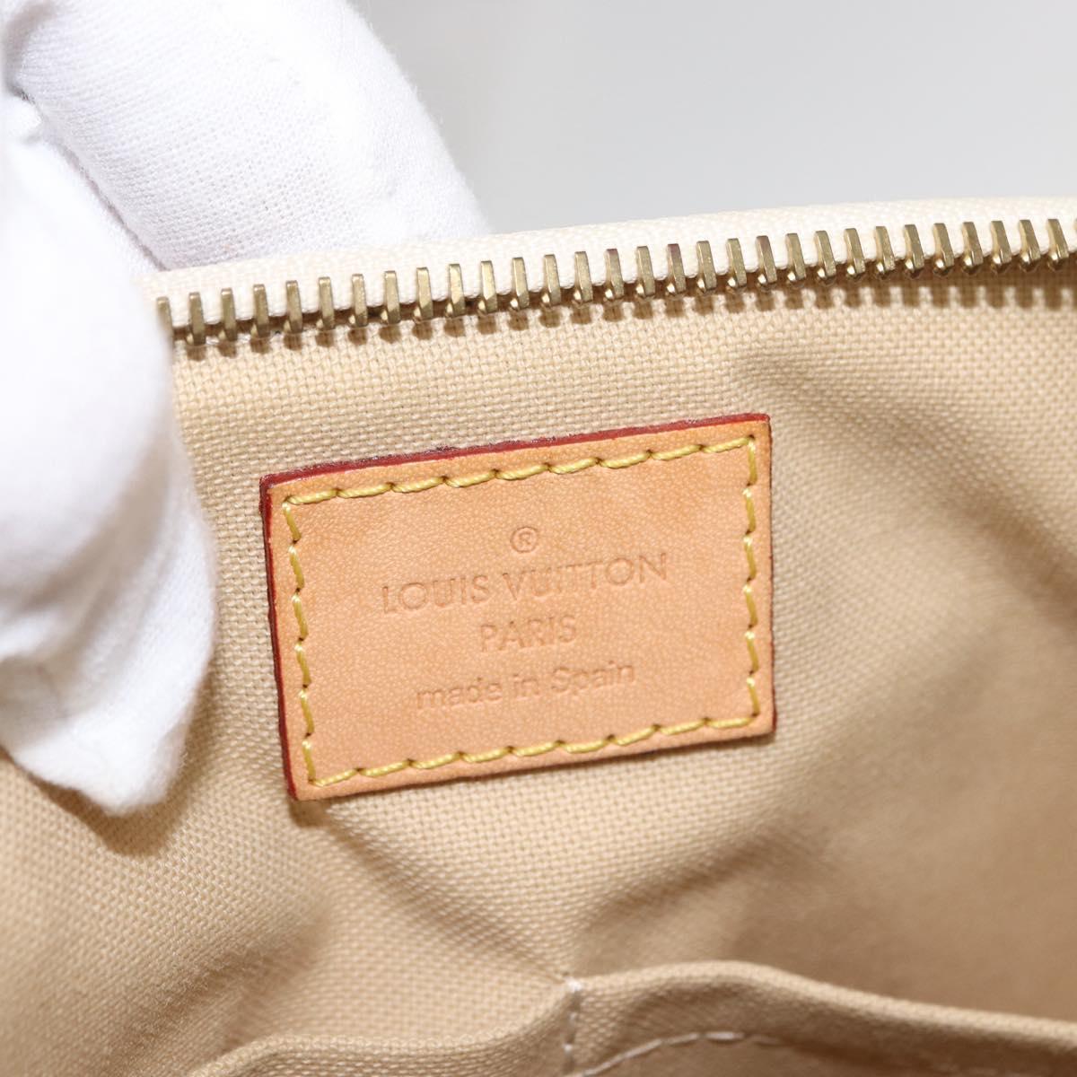 LOUIS VUITTON Damier Azur Siracusa PM Shoulder Bag N41113 LV Auth 152757