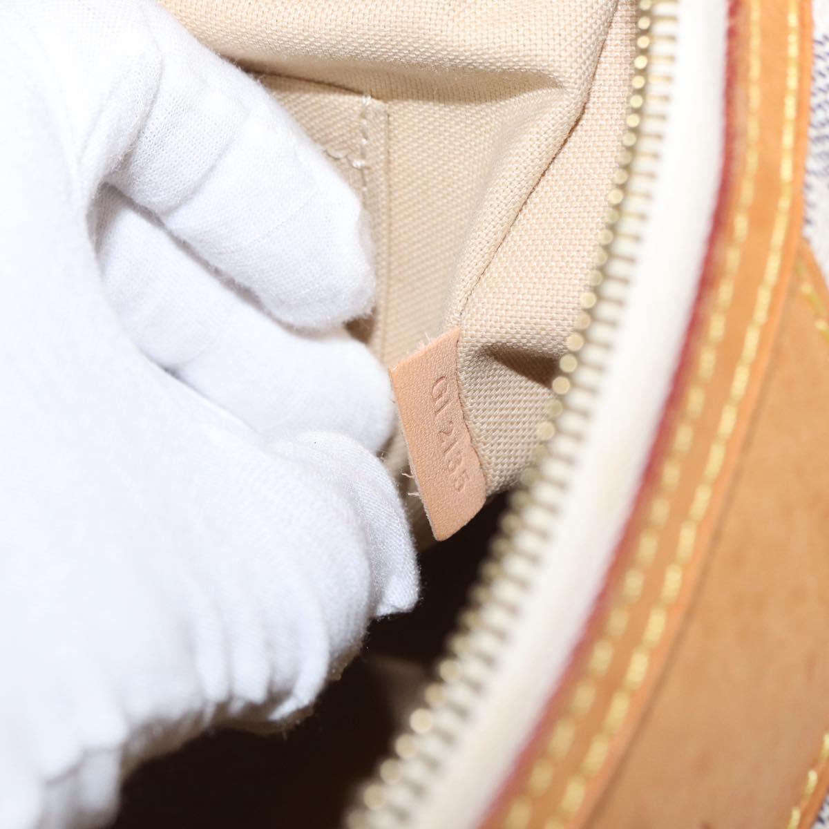 LOUIS VUITTON Damier Azur Siracusa PM Shoulder Bag N41113 LV Auth 152757