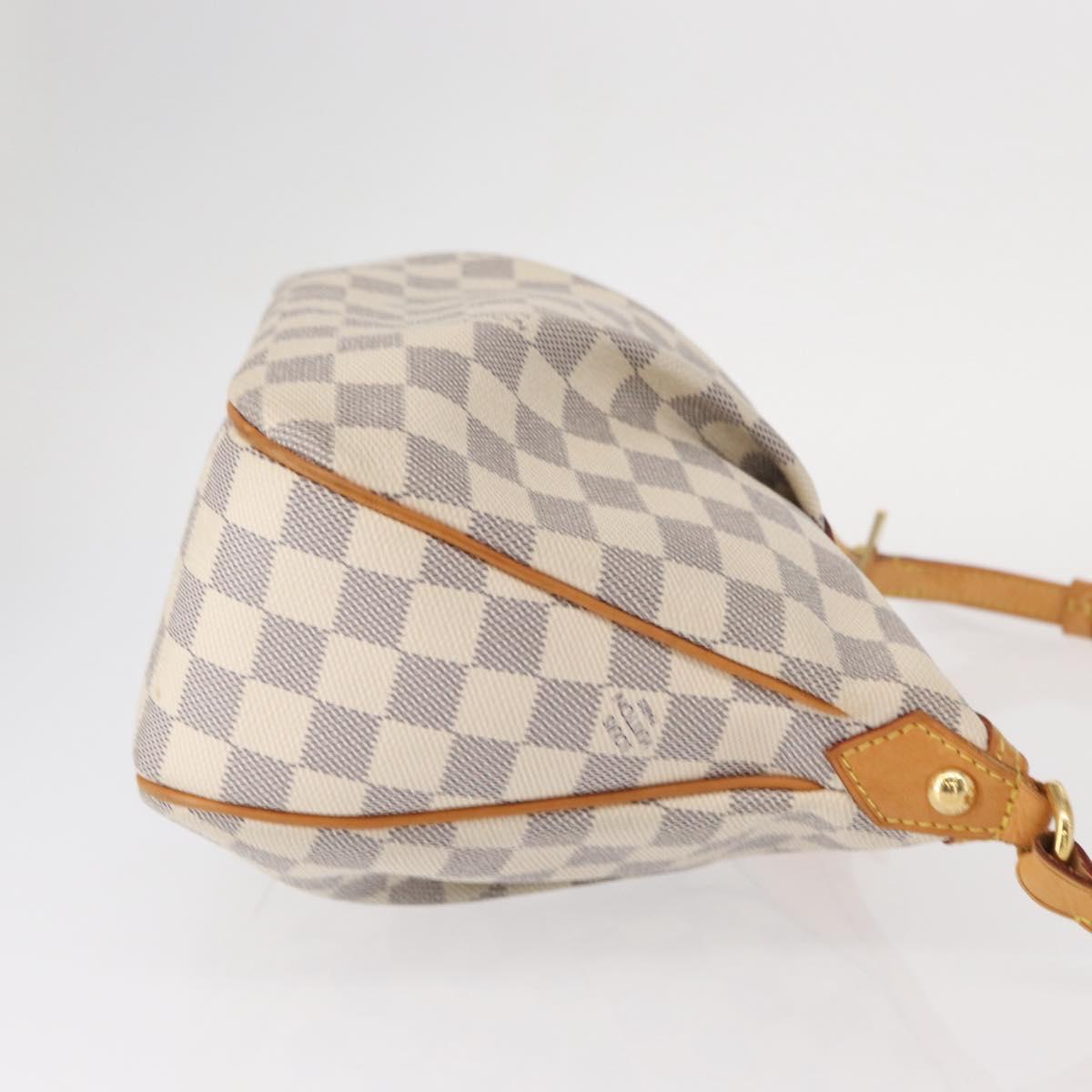 LOUIS VUITTON Damier Azur Siracusa PM Shoulder Bag N41113 LV Auth 152757