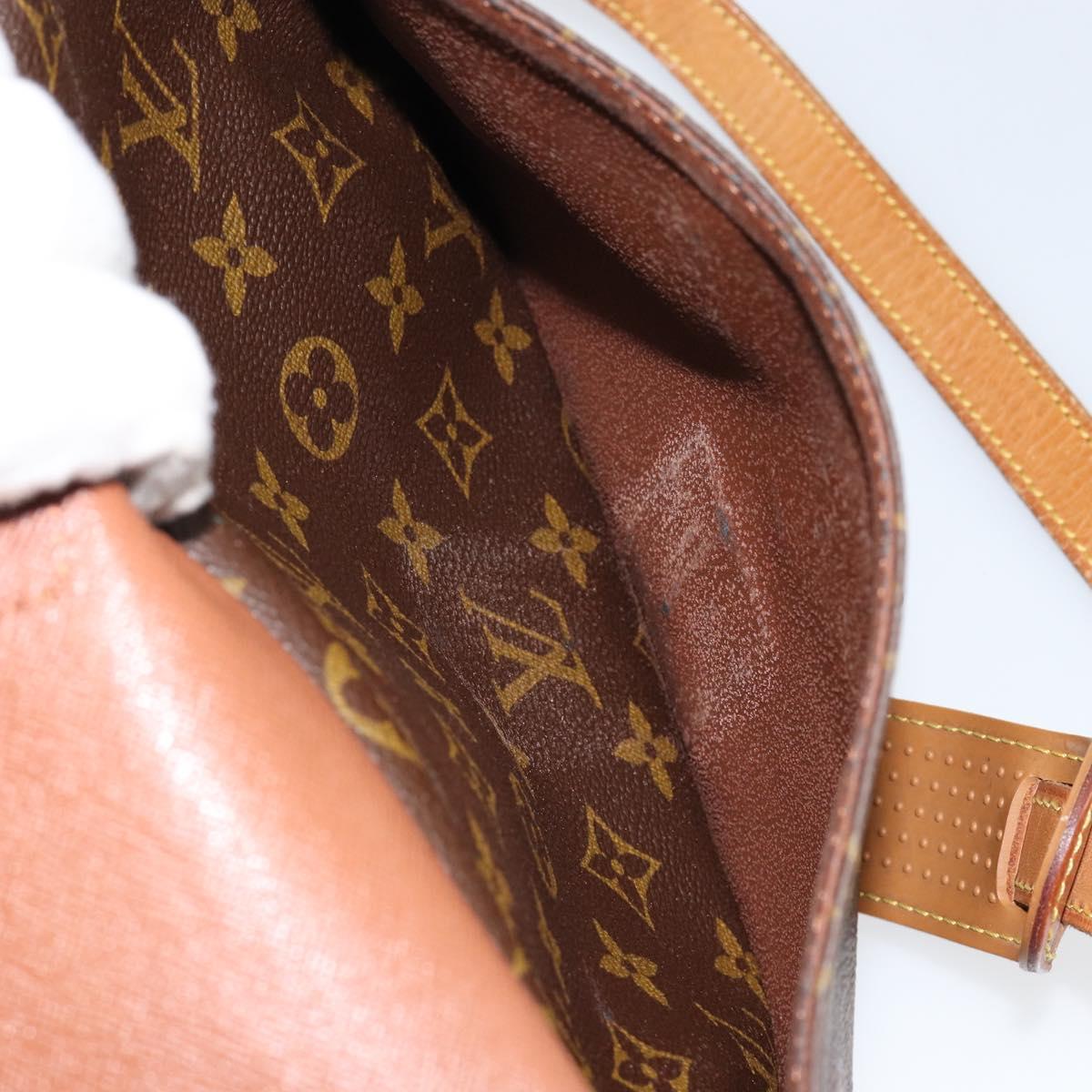 LOUIS VUITTON Monogram Jeune Fille GM Shoulder Bag M51225 LV Auth 152762