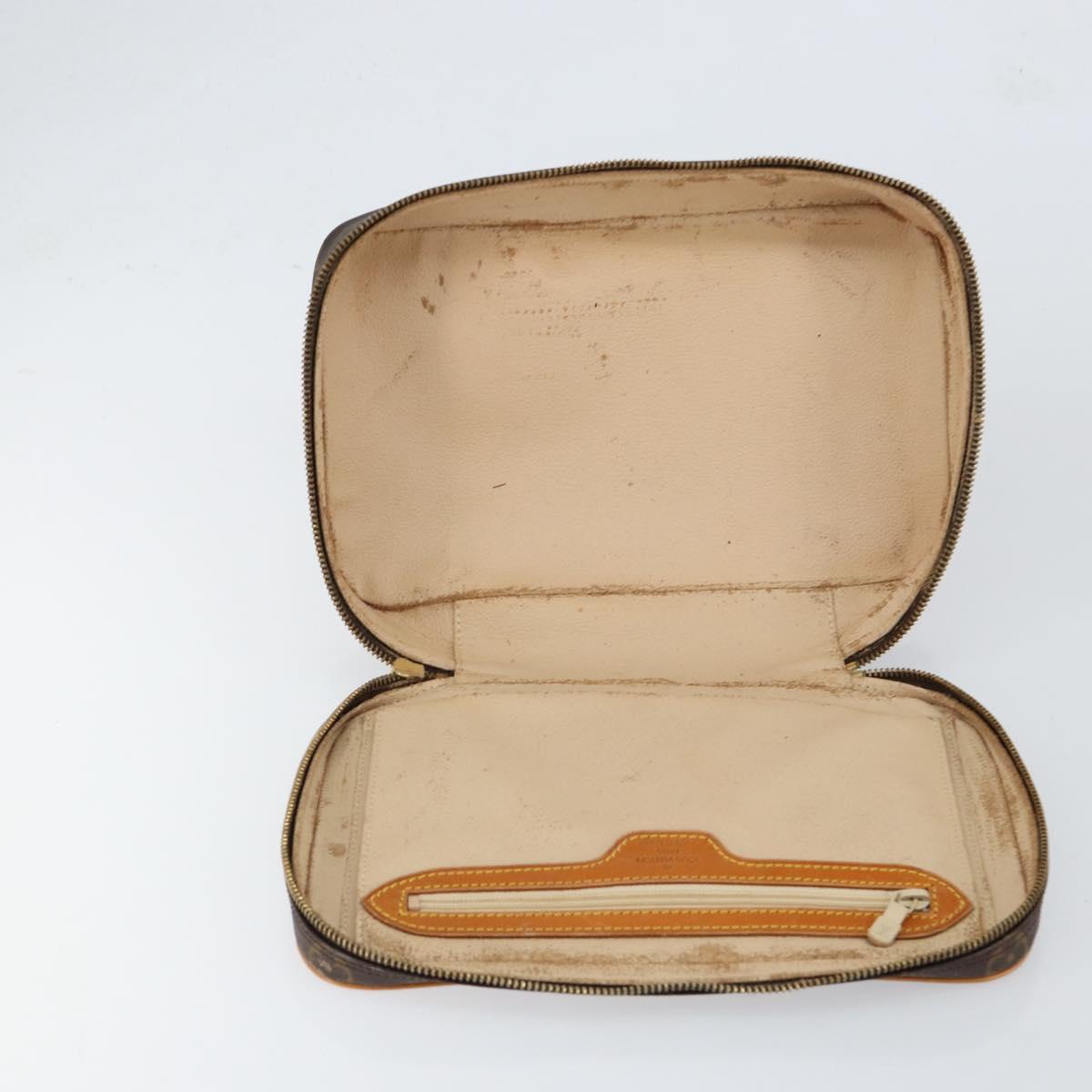 LOUIS VUITTON Monogram Trousse Boite Cosmetic Pouch M47640 LV Auth 152764